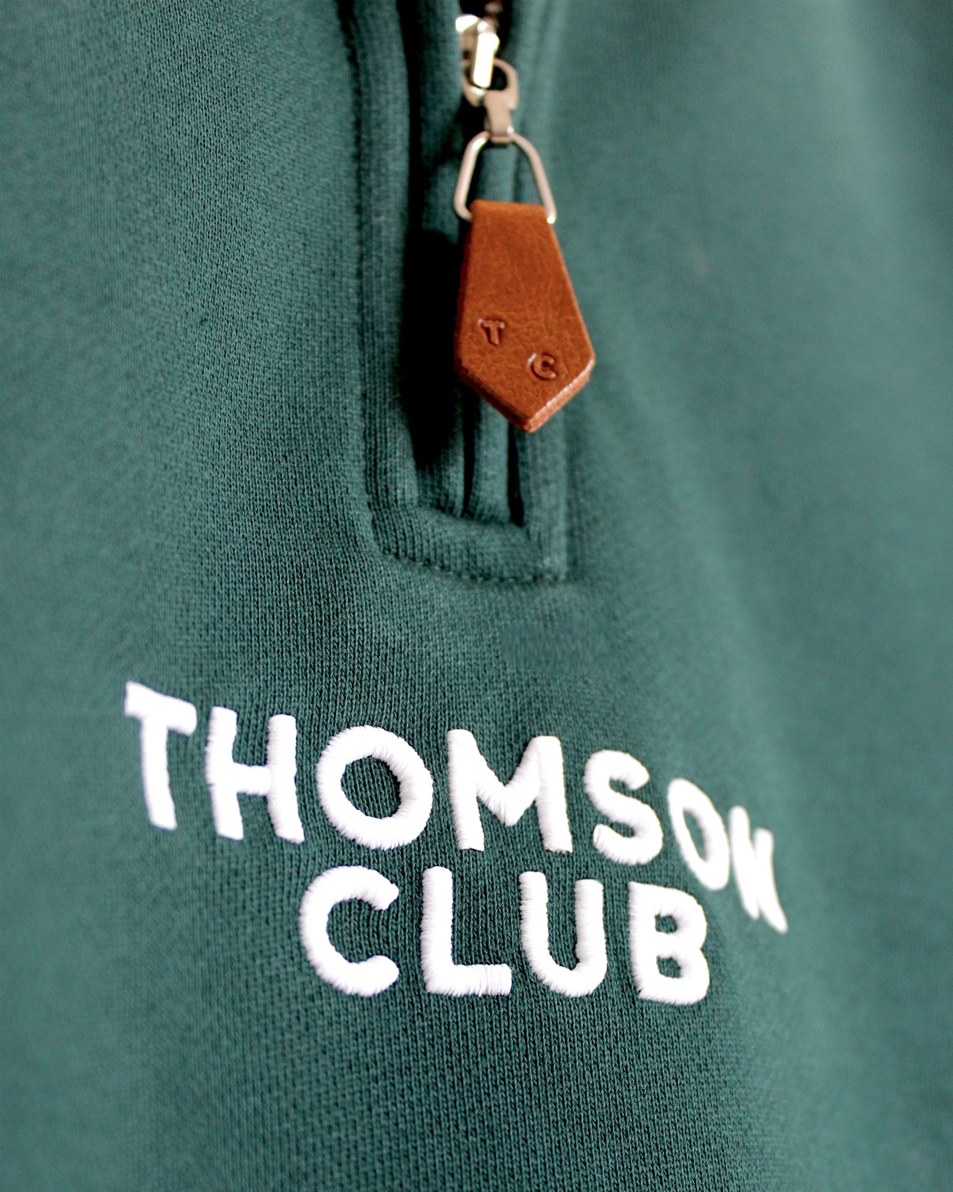 The TC Quarter-Zip - Green.