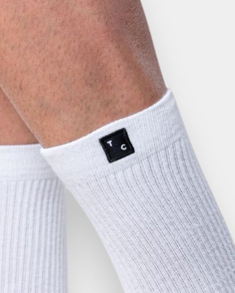 The TC Socks - White