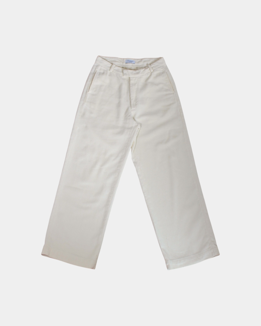 The Signature Cordury Pants - Ivory