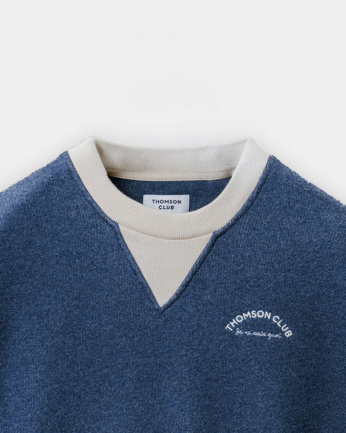 The "Je ne sais quoi" Sweat - Blue Marl