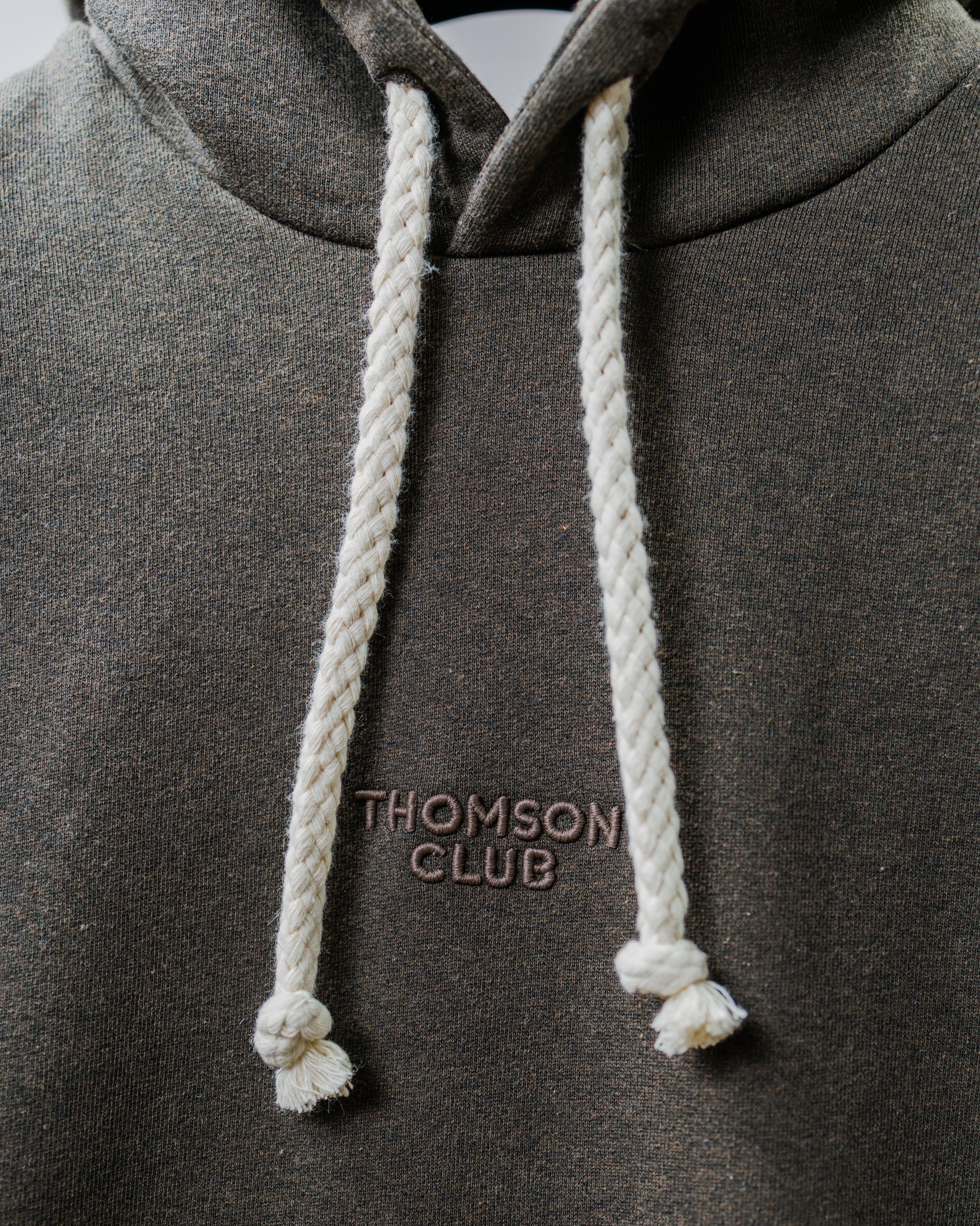 The TC Hoodie - Brown Marl