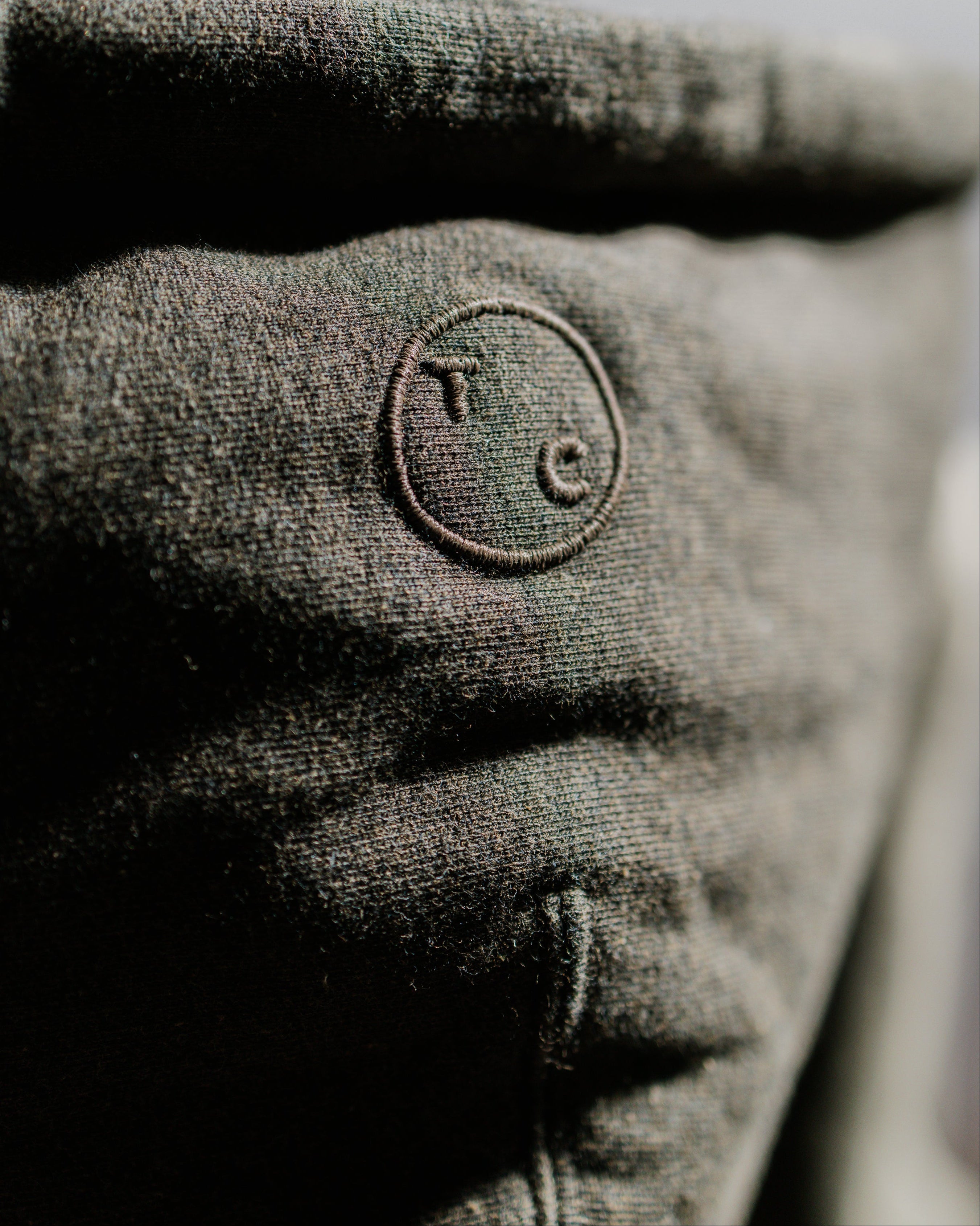 The TC Hoodie - Brown Marl.