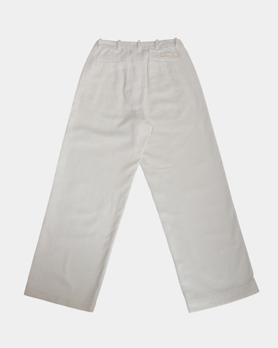 The Signature Cordury Pants - Ivory