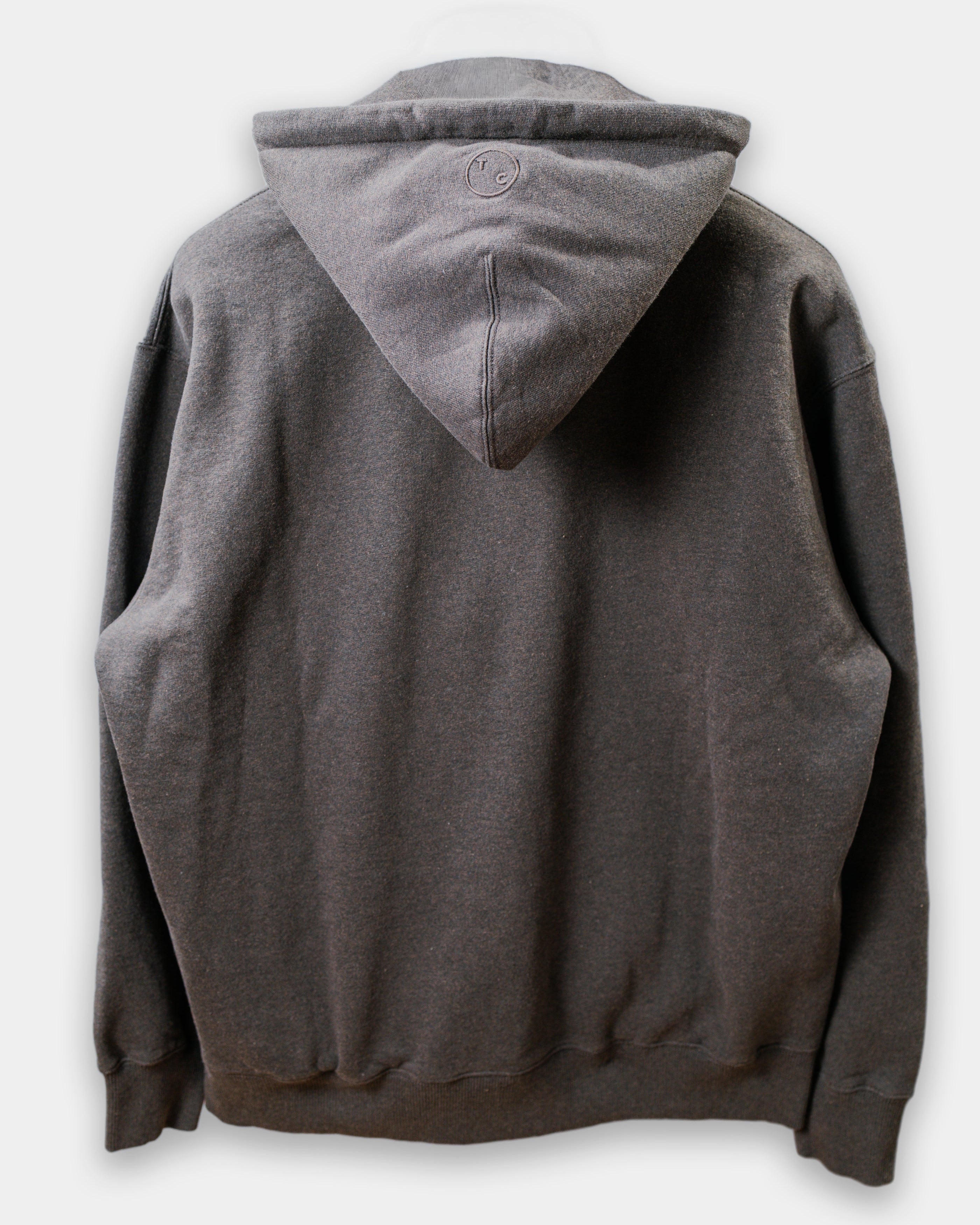 The TC Hoodie - Brown Marl.