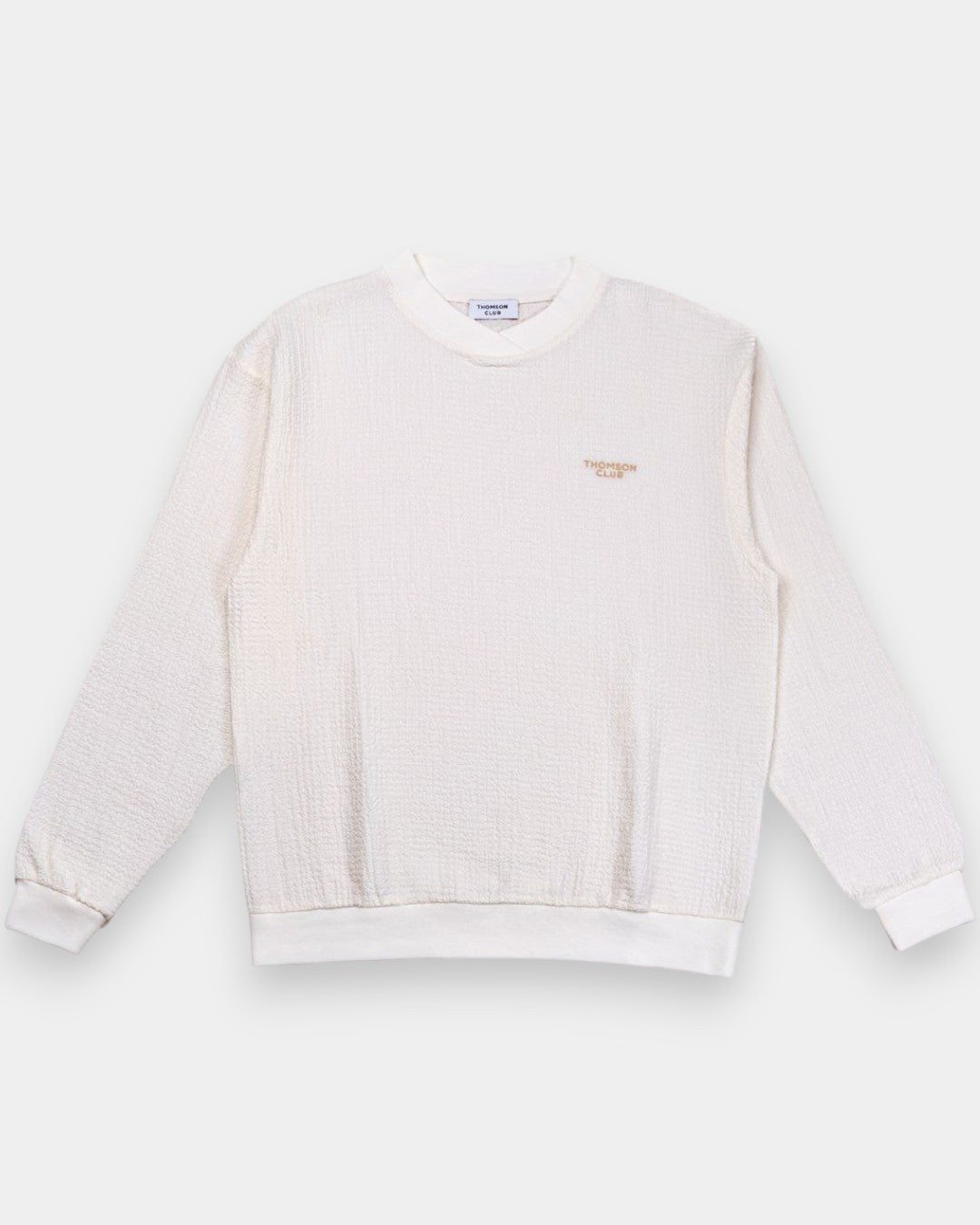 The Seersucker Sweat – Ivory.