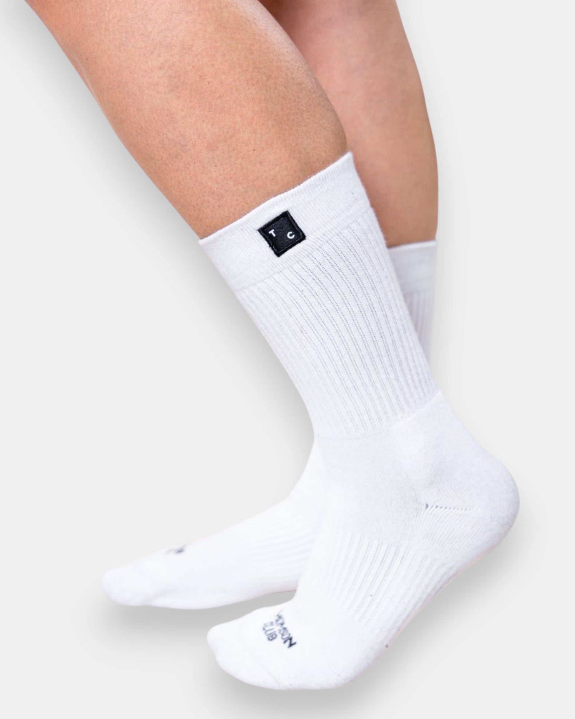The TC Socks - White.