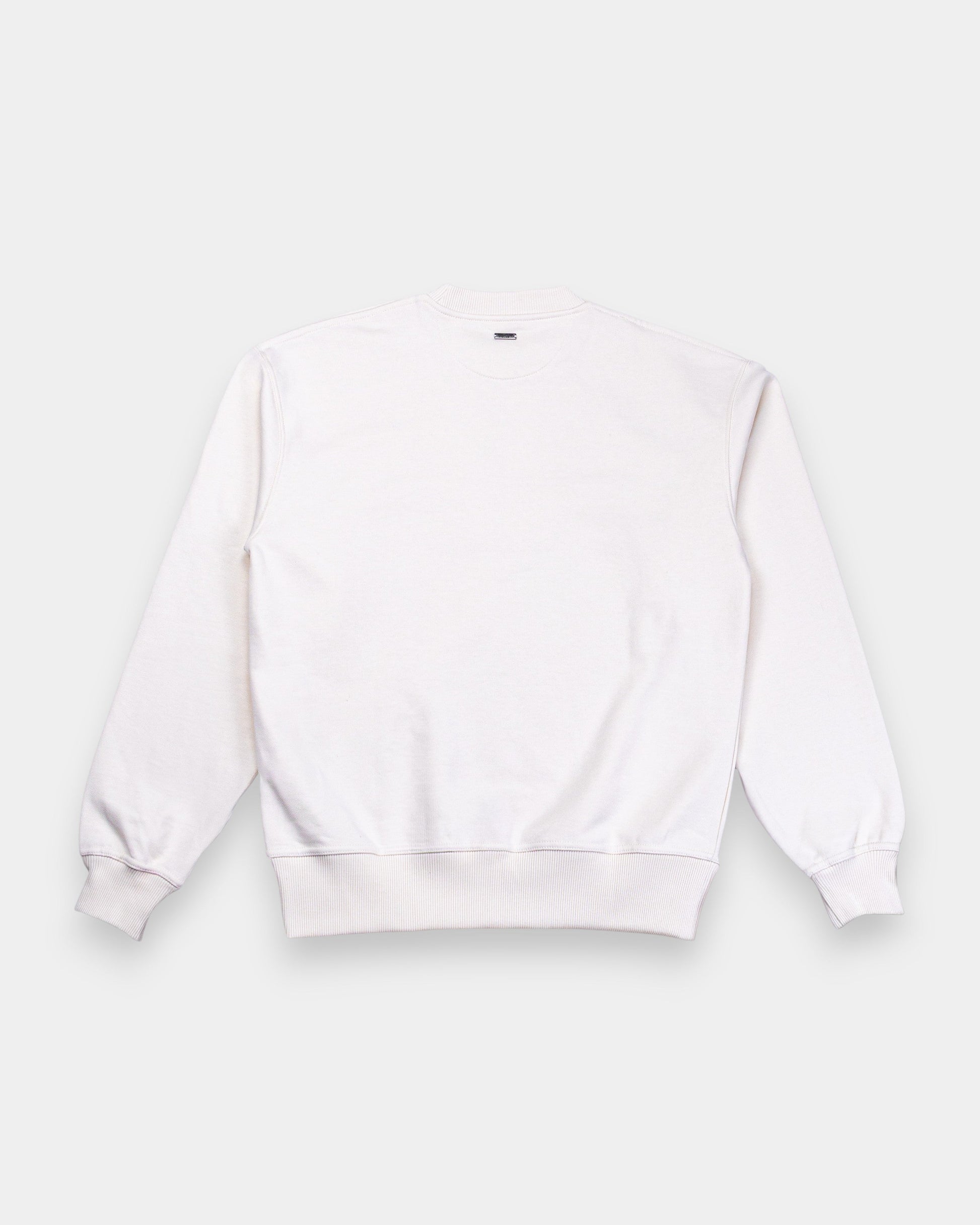 The Logo Box Sweat - Ivory