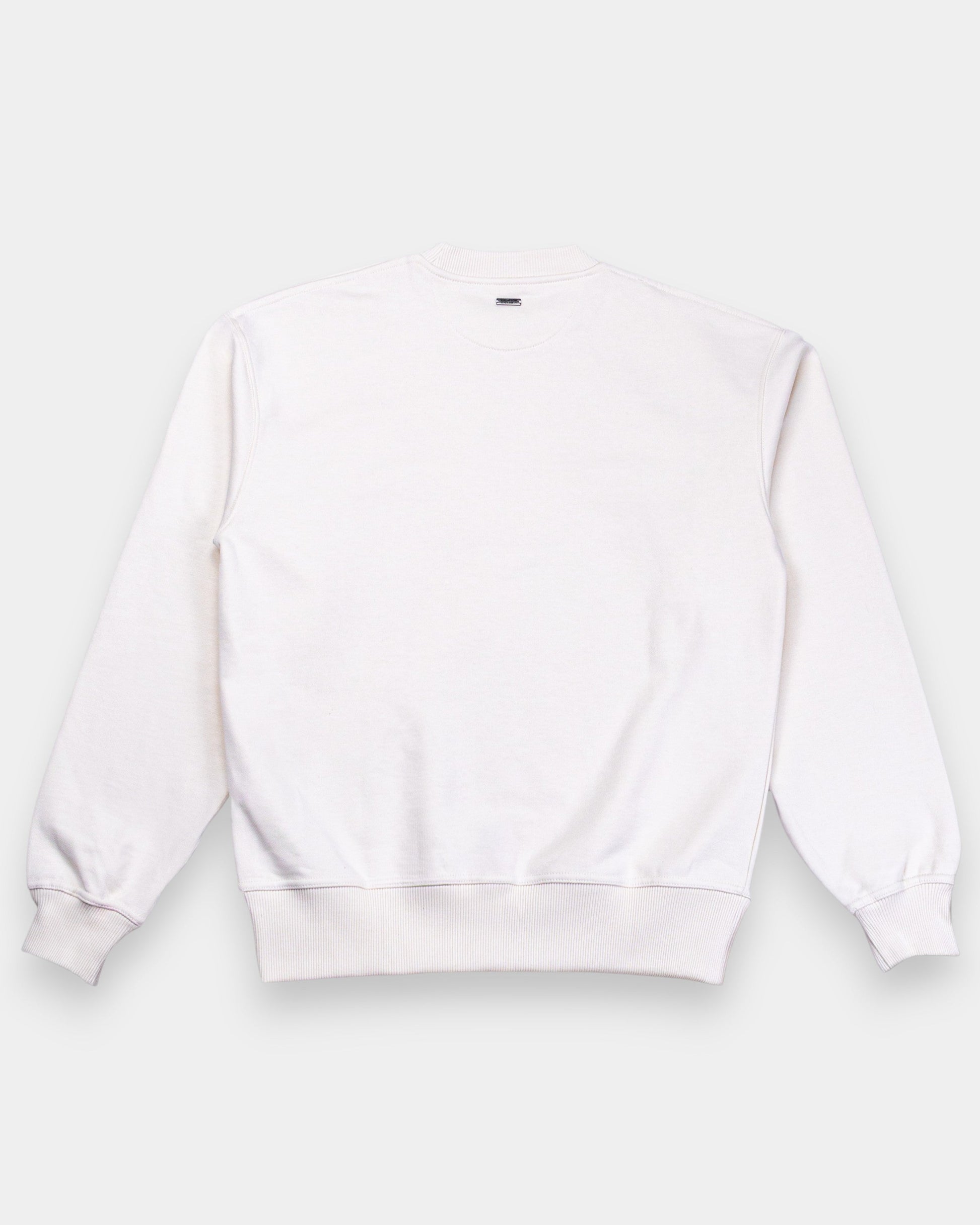 The Logo Box Sweat - Ivory.