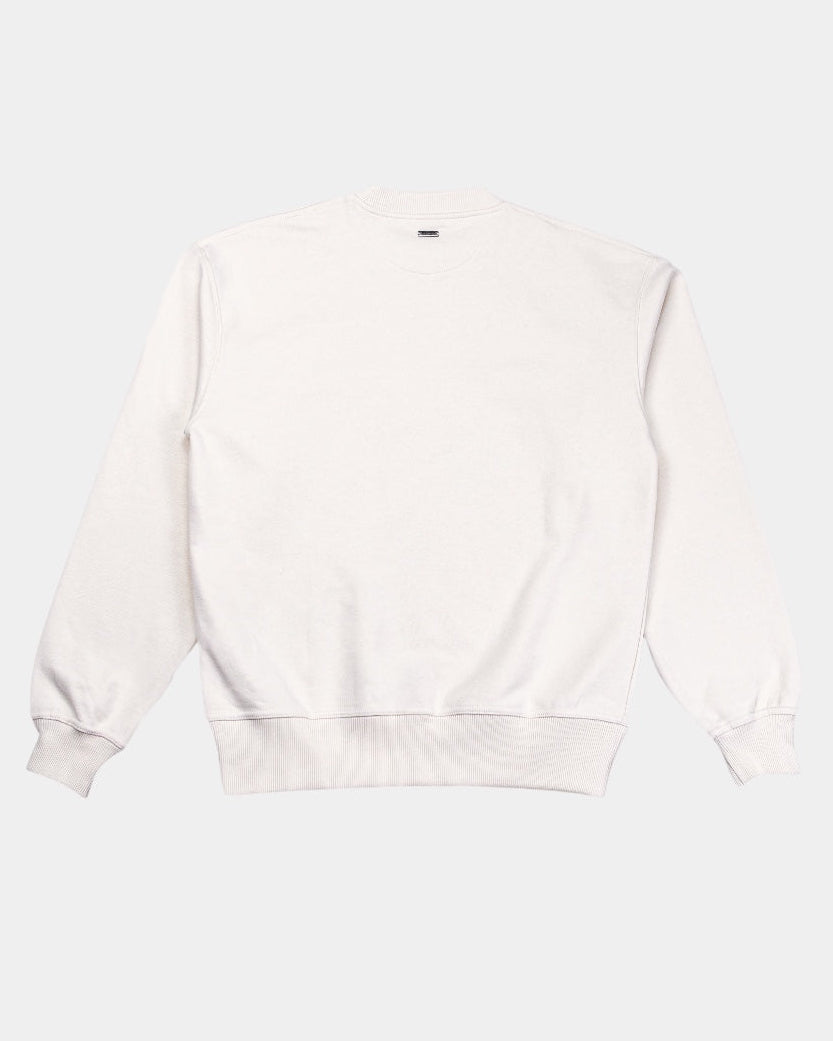 The Logo Box Sweat - Ivory.