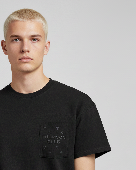 The Special Pocket T-Shirt - Black