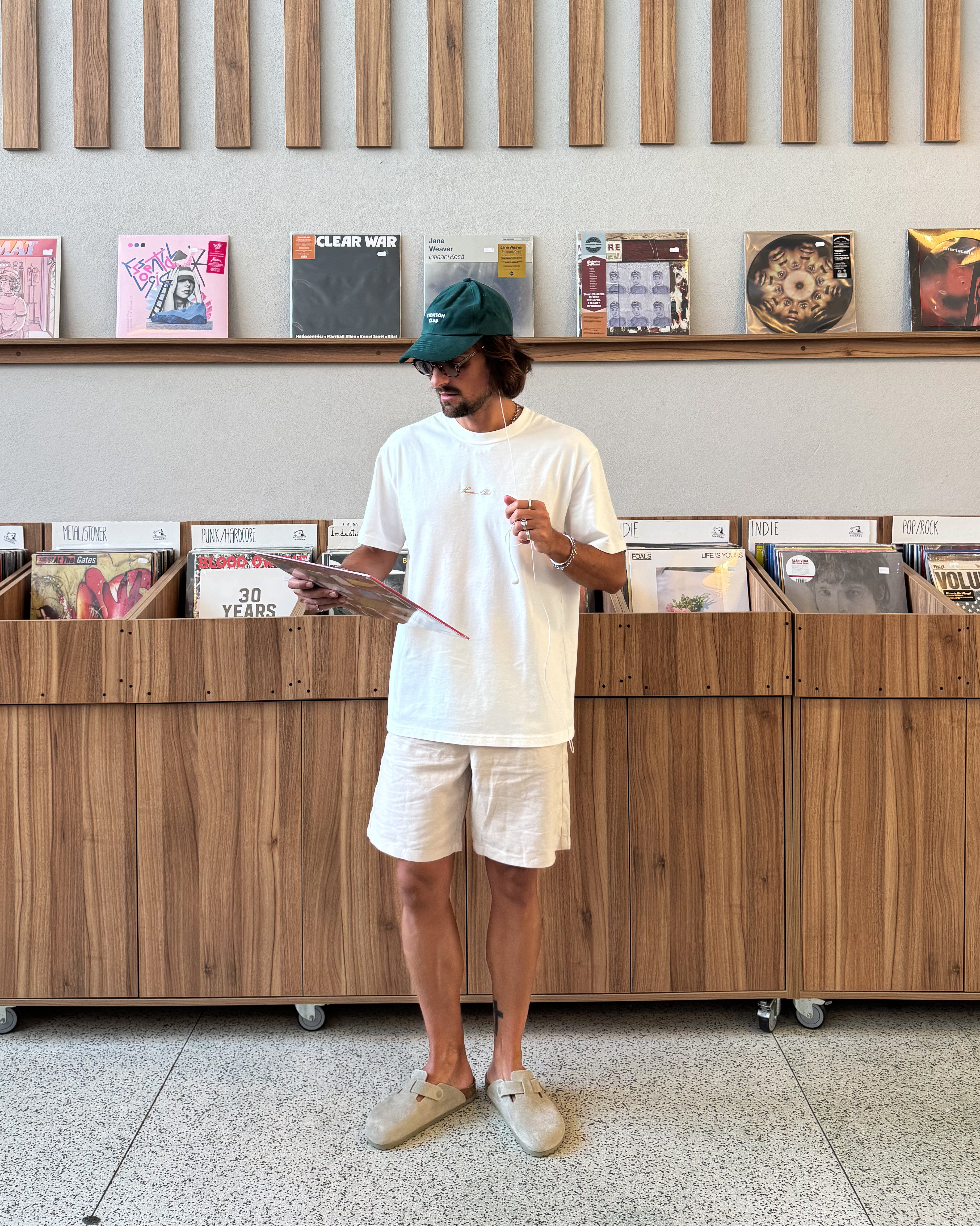 The Analog Cruiser T-Shirt – Cream White