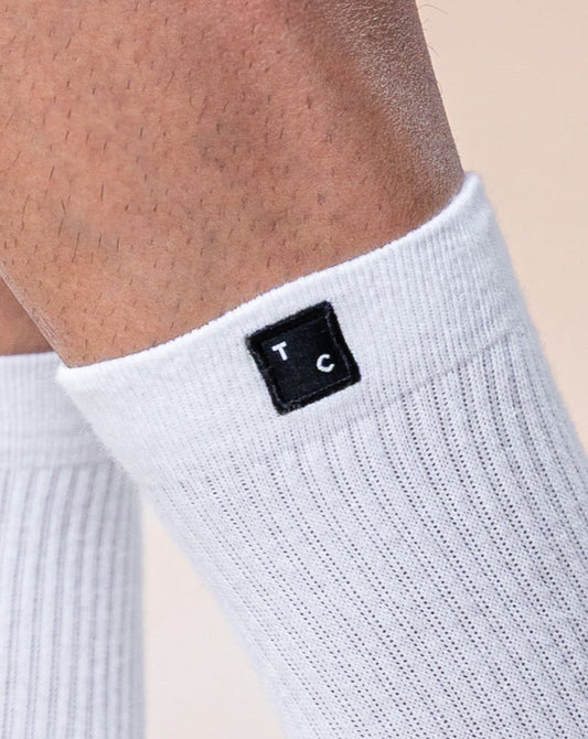 The TC Socks - White