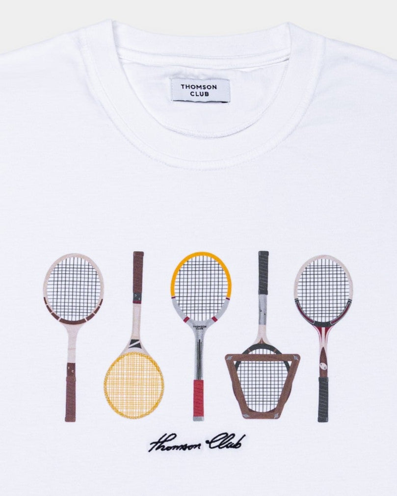 The Vintage Rackets T-Shirt - White