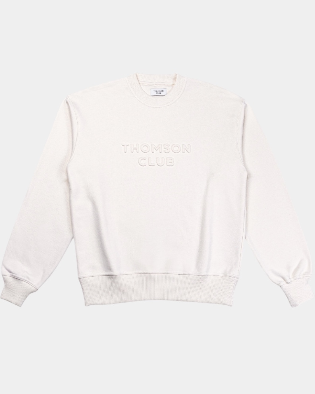 The Logo Box Sweat - Ivory.