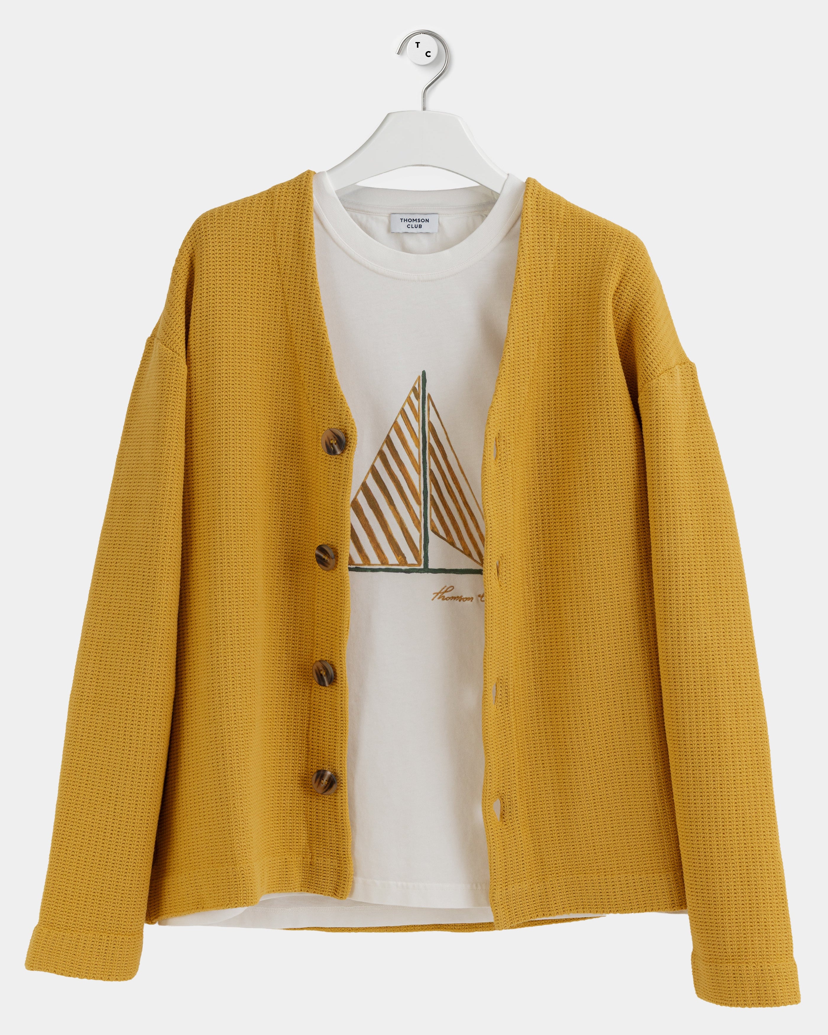 The Sailboat T-shirt - Cream White.