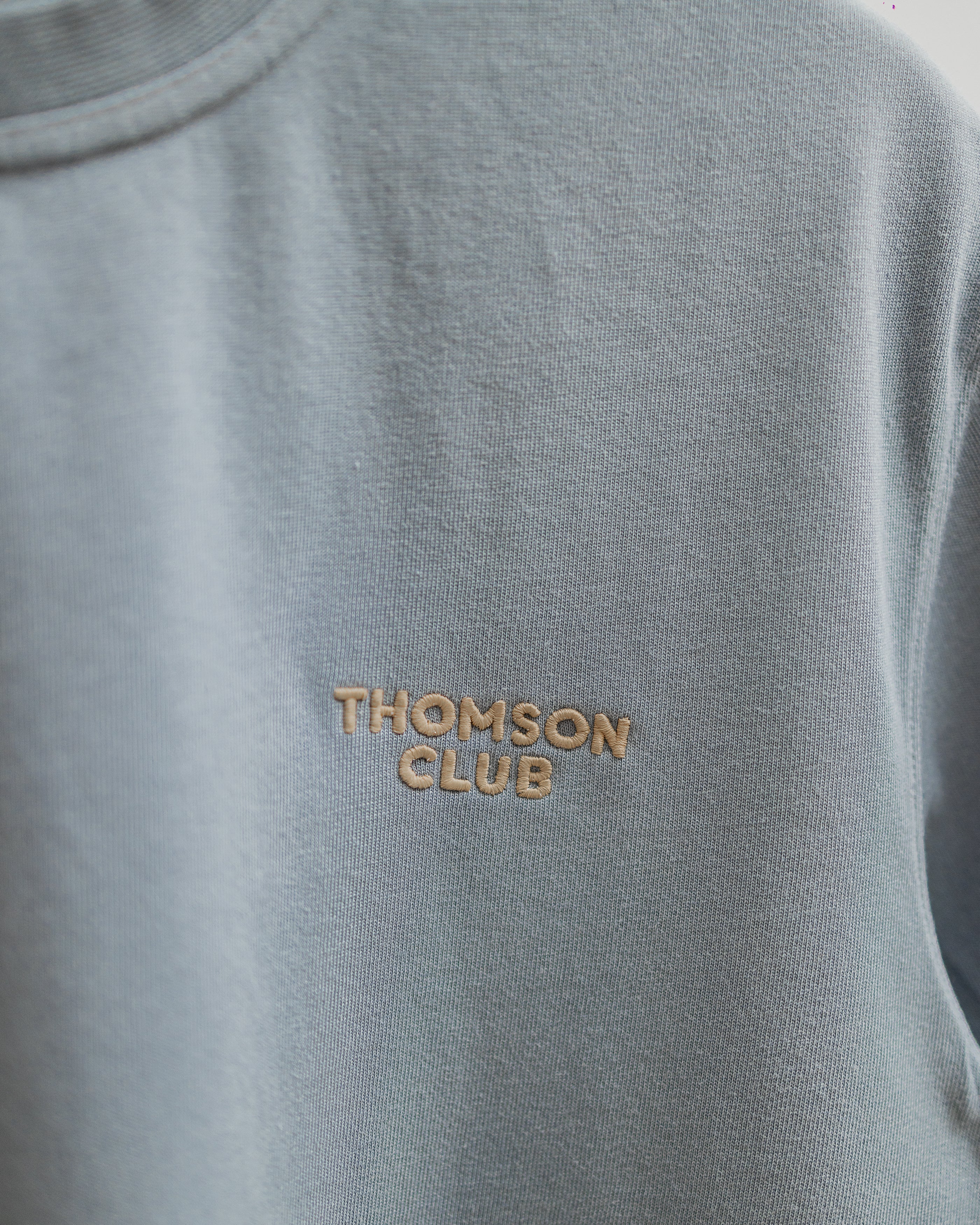 The Logo Embroidery T-Shirt – Light Blue
