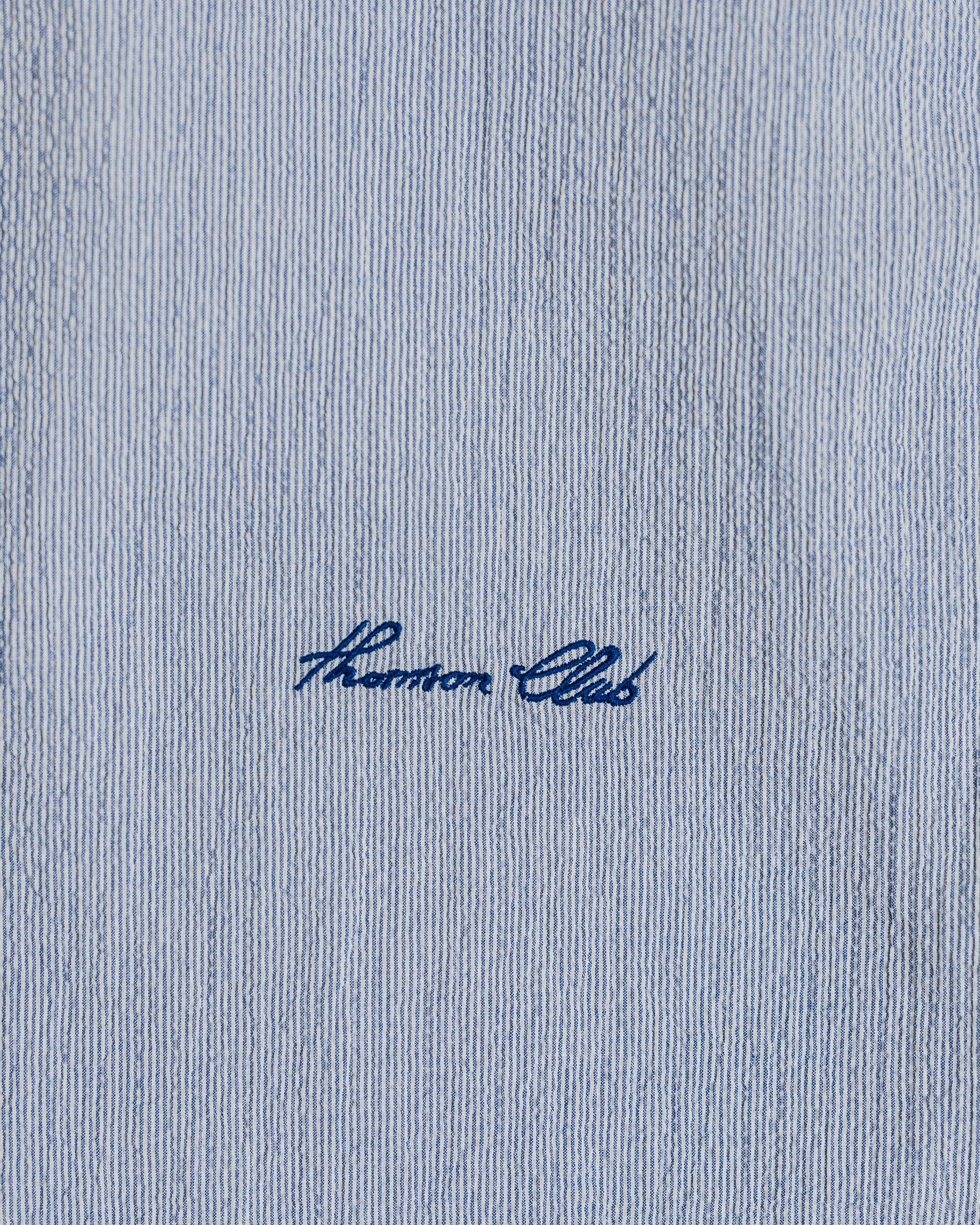 The Seersucker Shirt - Blue Stripes