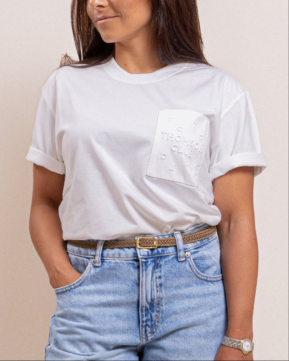 The Special Pocket T-Shirt - White.