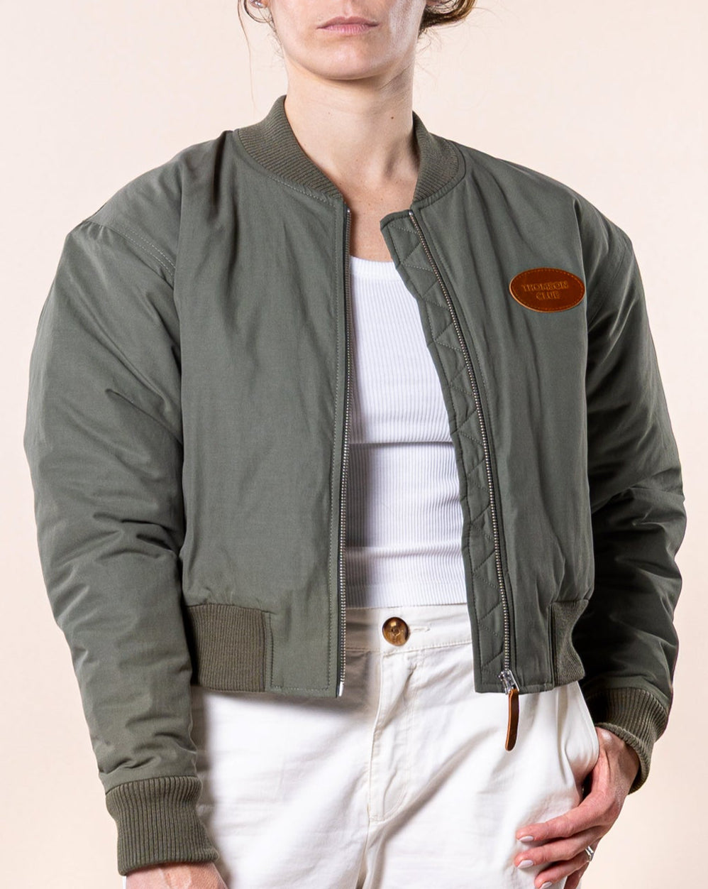 The TC Bomber Jacket - Khaki.
