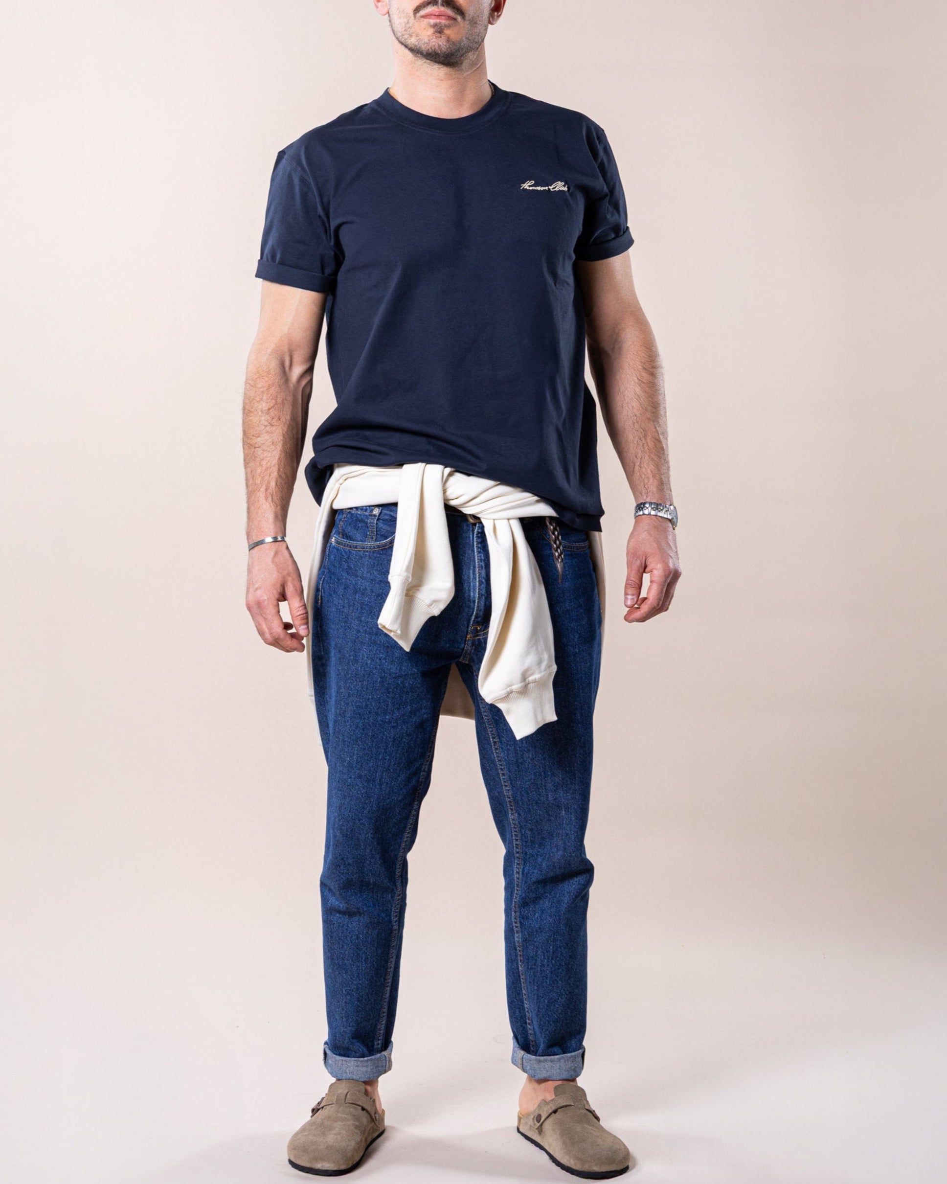 The Signature T-Shirt - Blue Navy