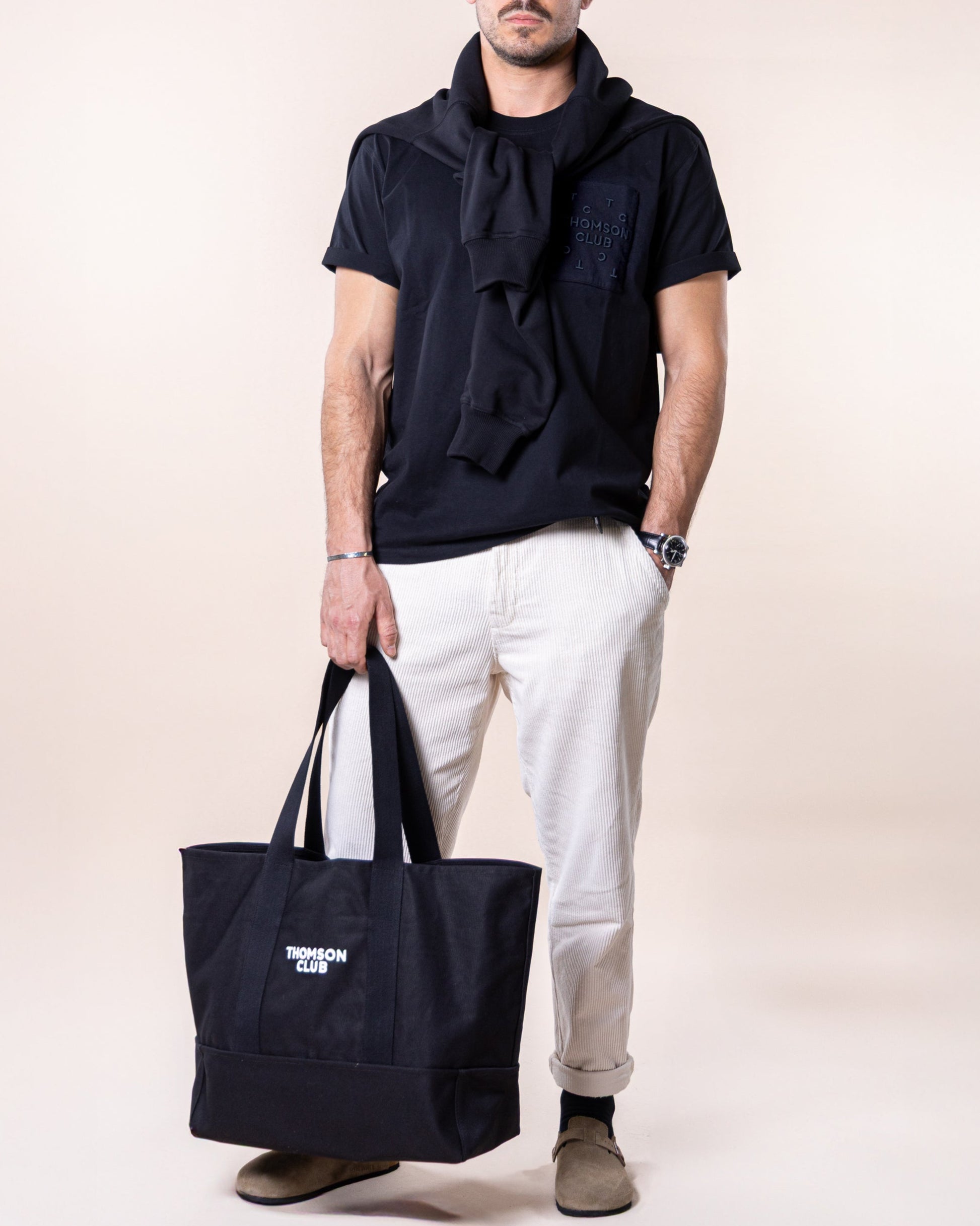 The Special Pocket T-Shirt - Black