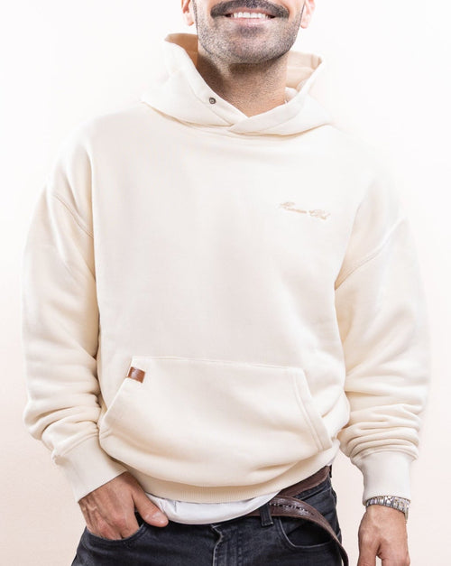 The Heavy Signature Hoodie - Ivory