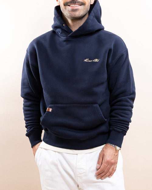 The Heavy Signature Hoodie - Blue Navy