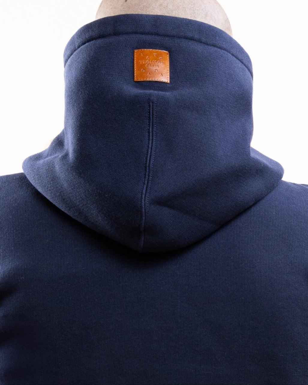 Hoodie Firma Pesado Azul Marino