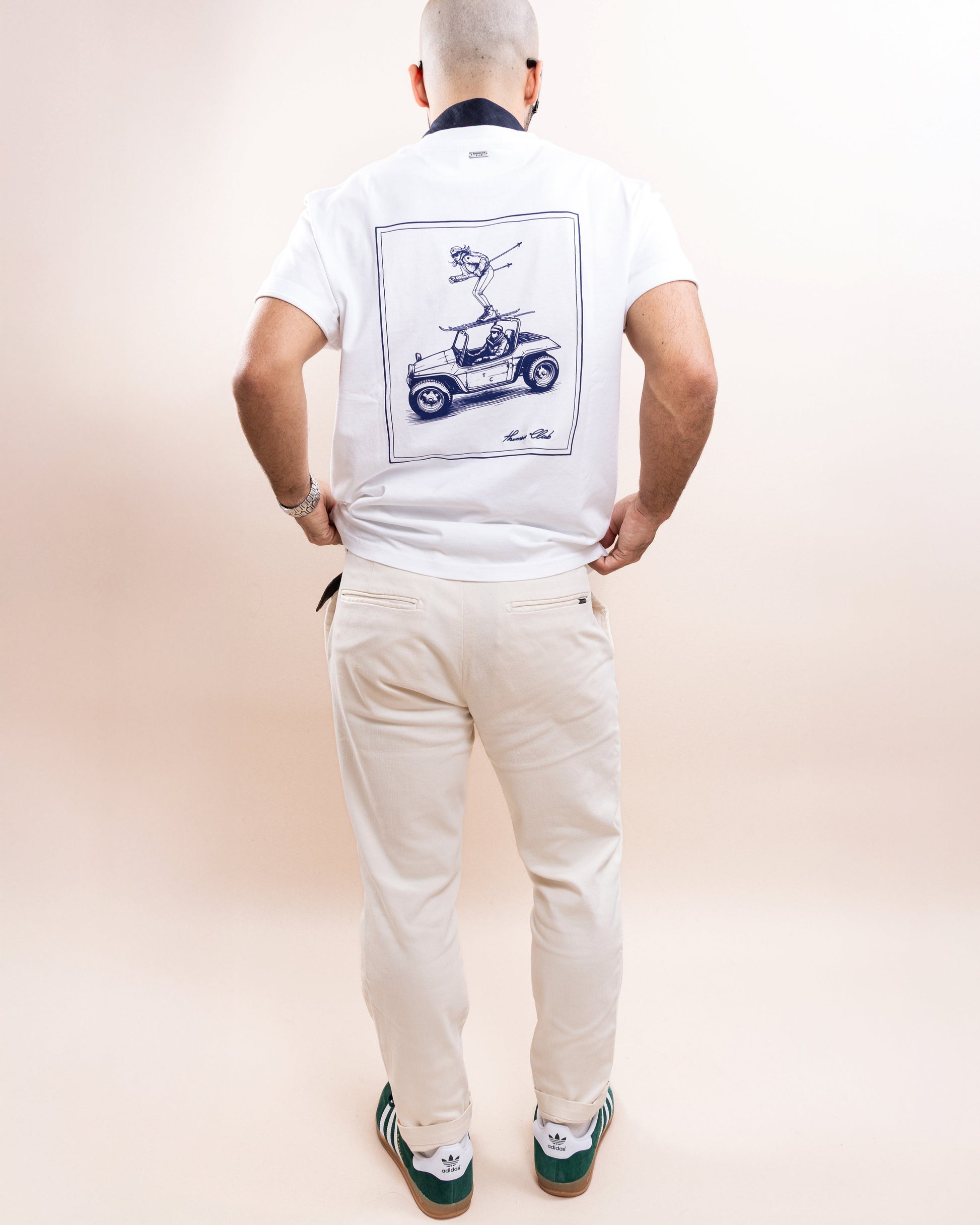 The Buggy on Ice T-Shirt - St. Moritz Edition - White
