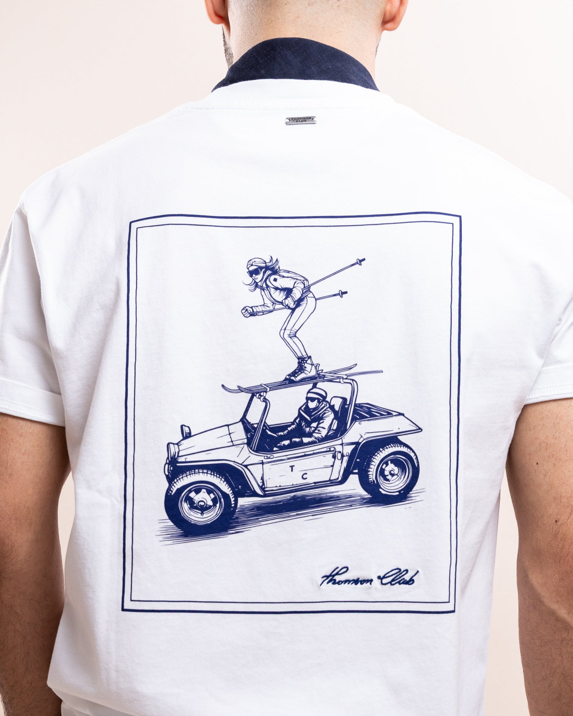 The Buggy on Ice T-Shirt - St. Moritz Edition - White