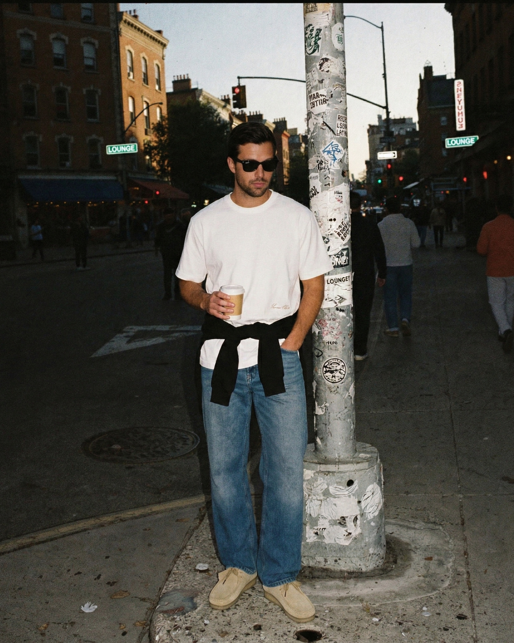 The Balancing Art T-shirt – Cream White