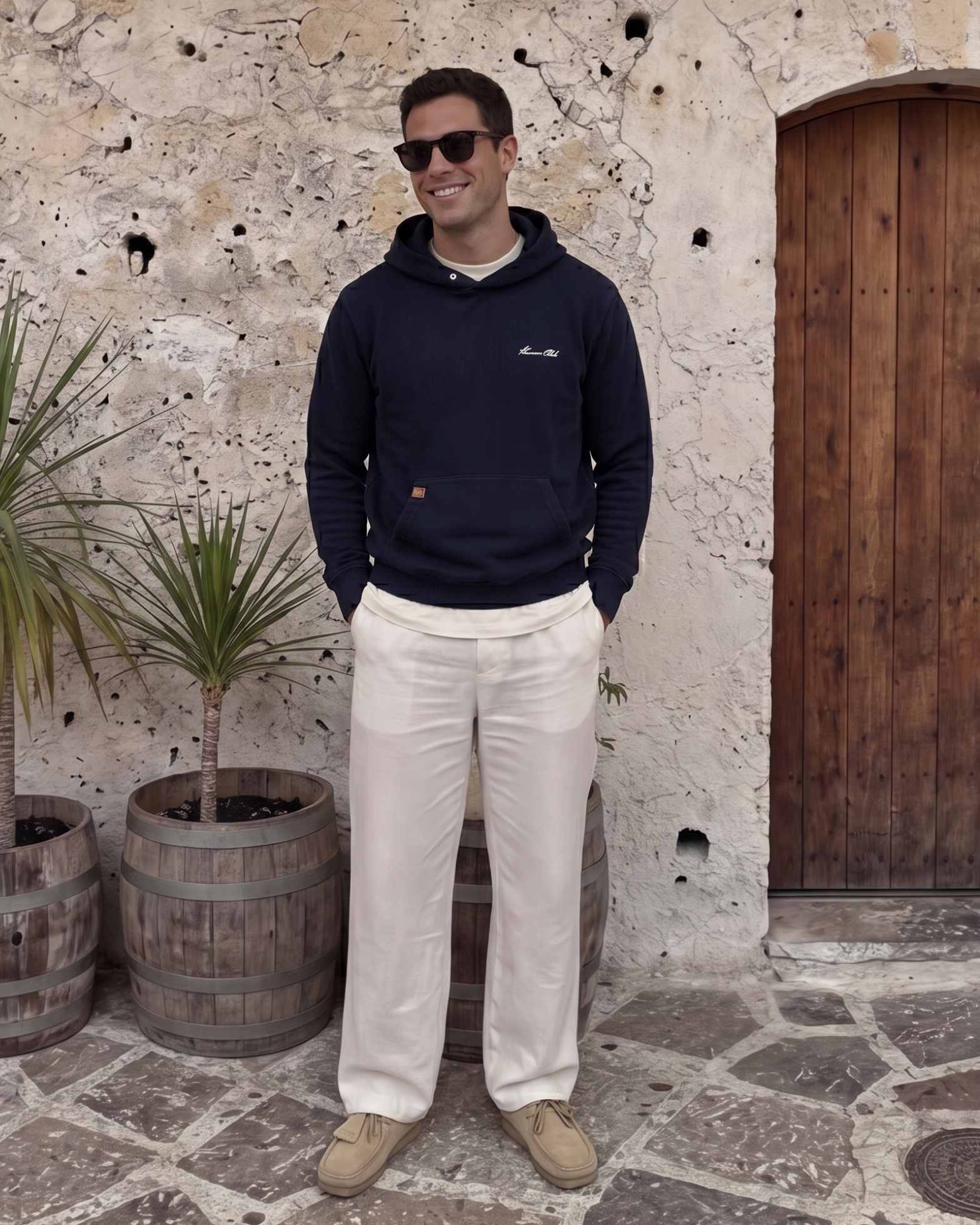 The Signature Hoodie - Blue Navy