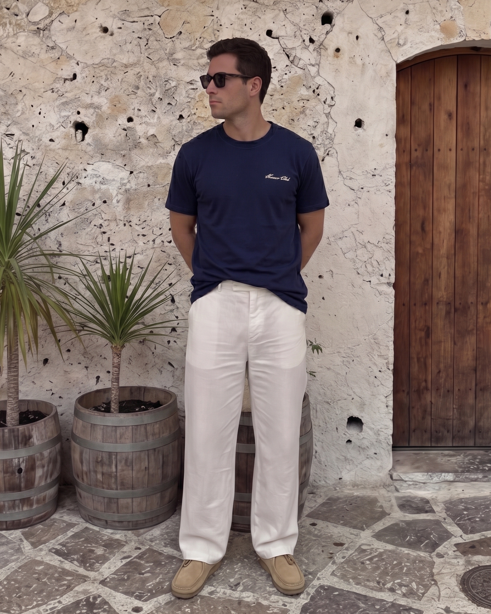 The Signature T-Shirt - Blue Navy