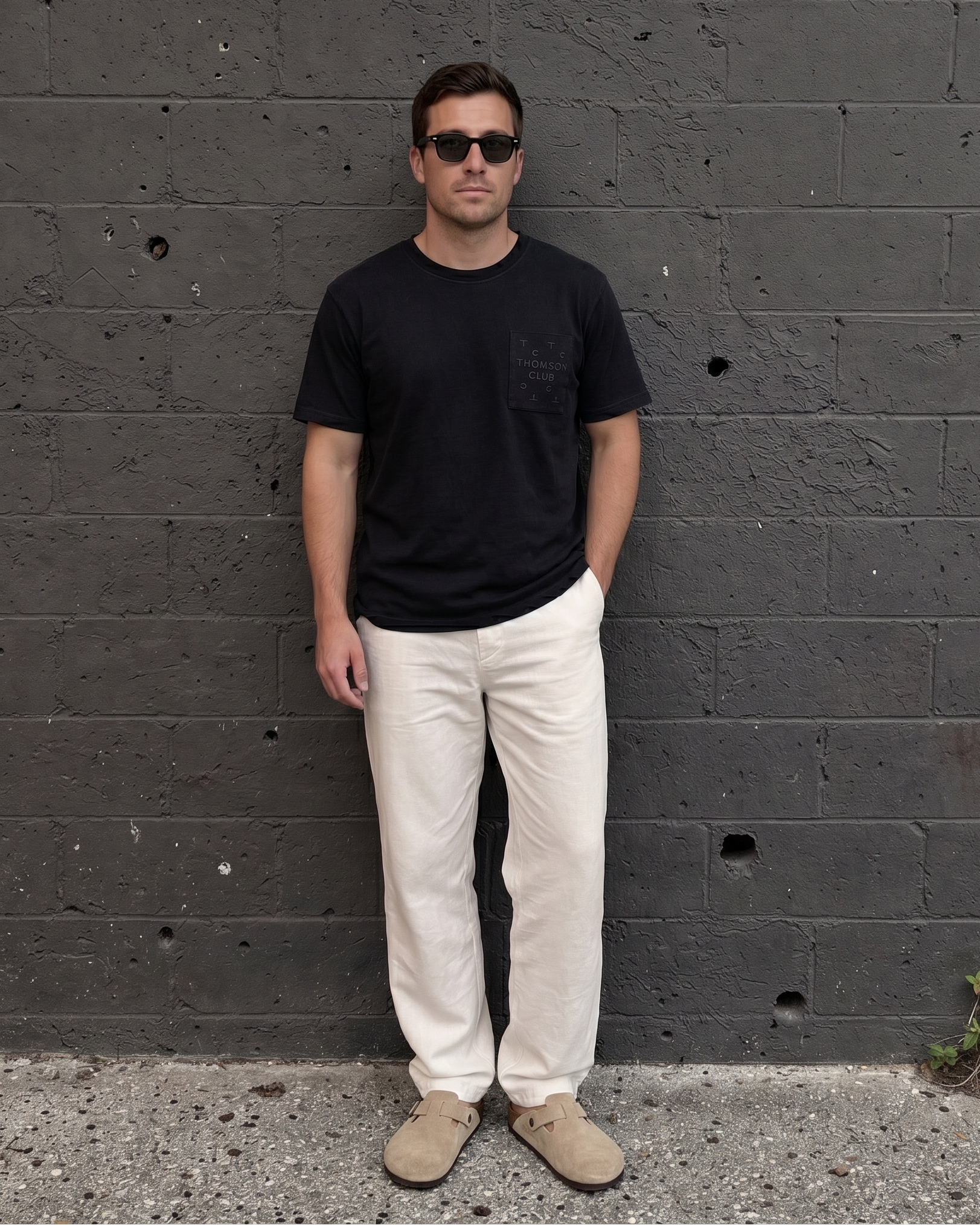 The Special Pocket T-Shirt - Black