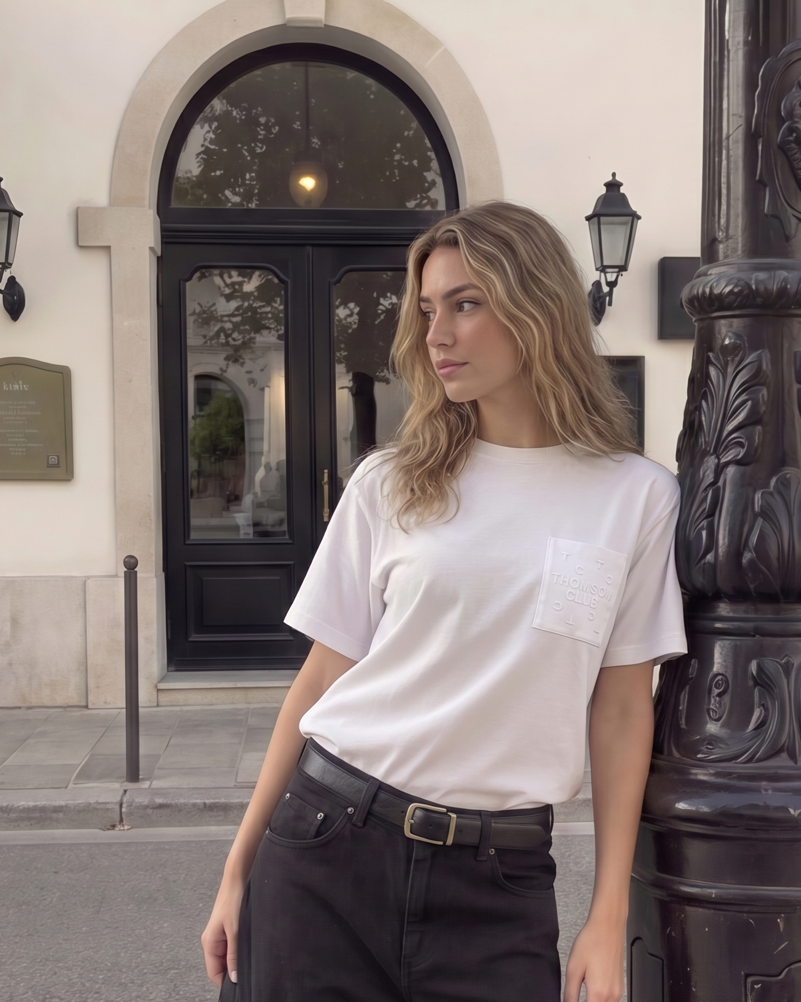 The Special Pocket T-Shirt - White.