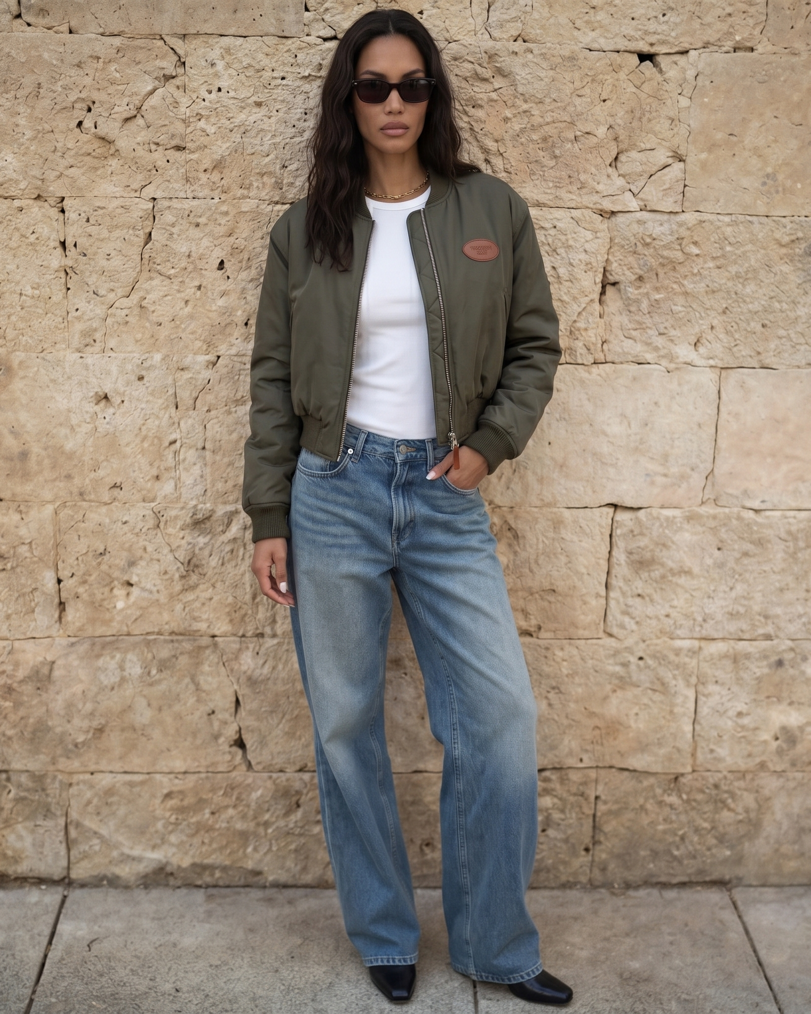 The TC Bomber Jacket - Khaki.