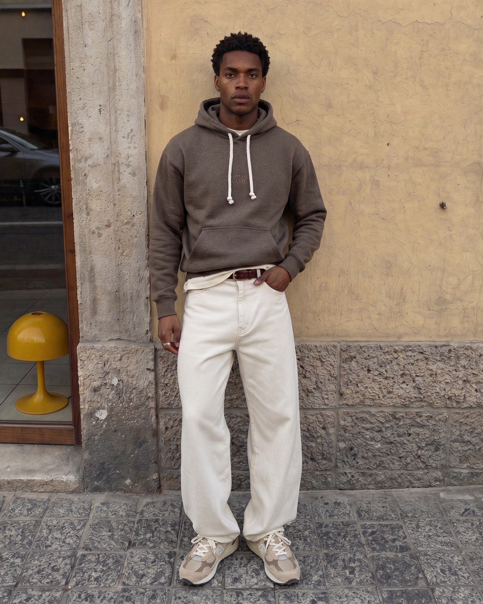 The TC Hoodie - Brown Marl