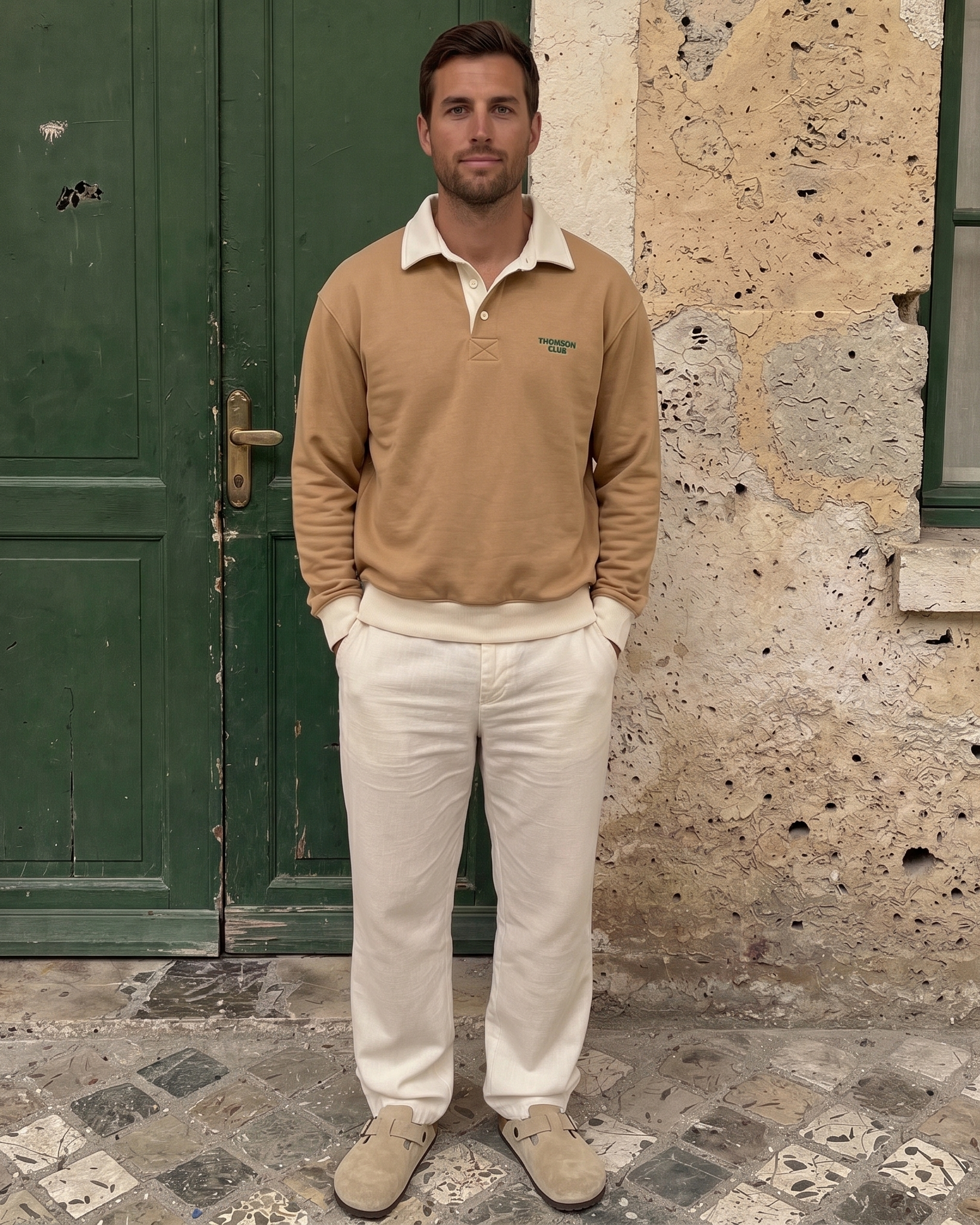 The TC Rugby Polo - Camel