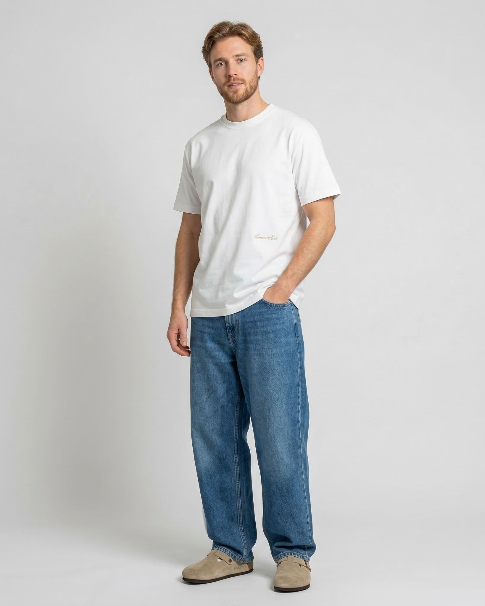 The Balancing Art T-shirt – Cream White