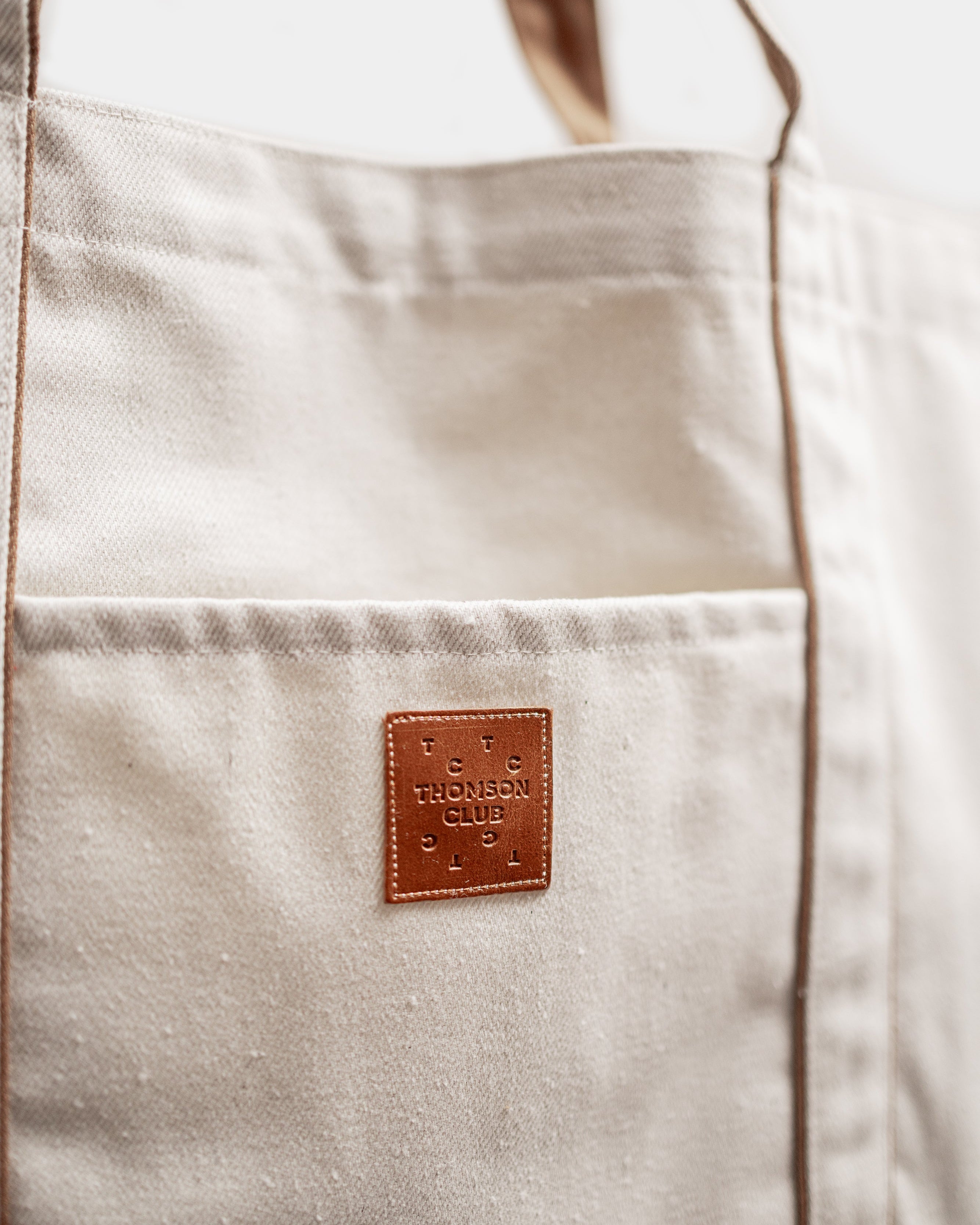 The Daily Tote - Ecru-Camel