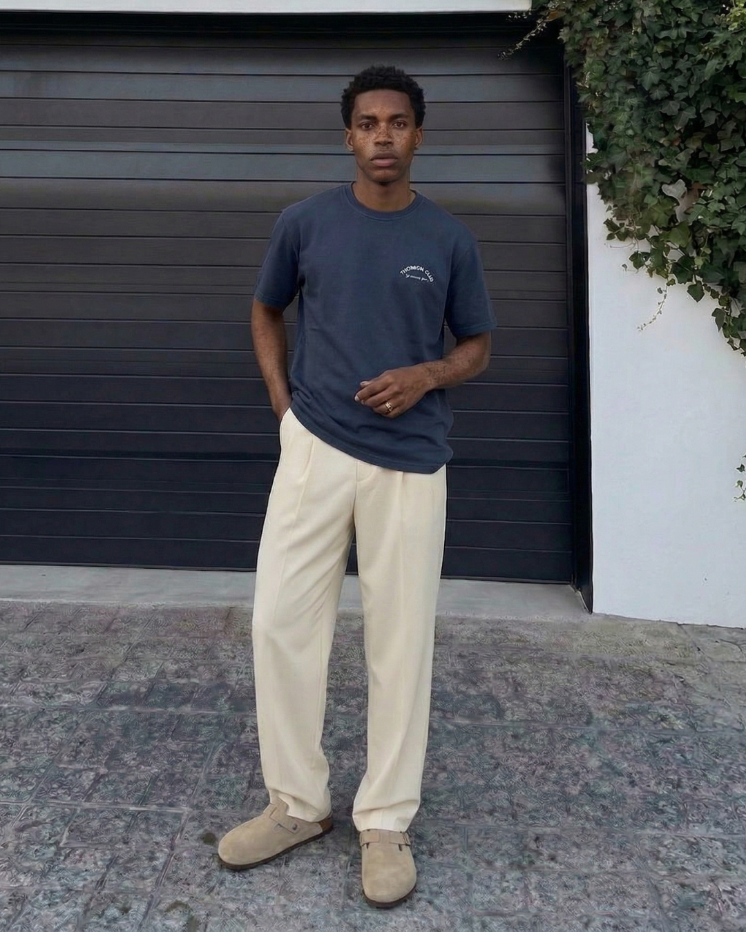 The "Je ne sais quoi" T-shirt – Blue