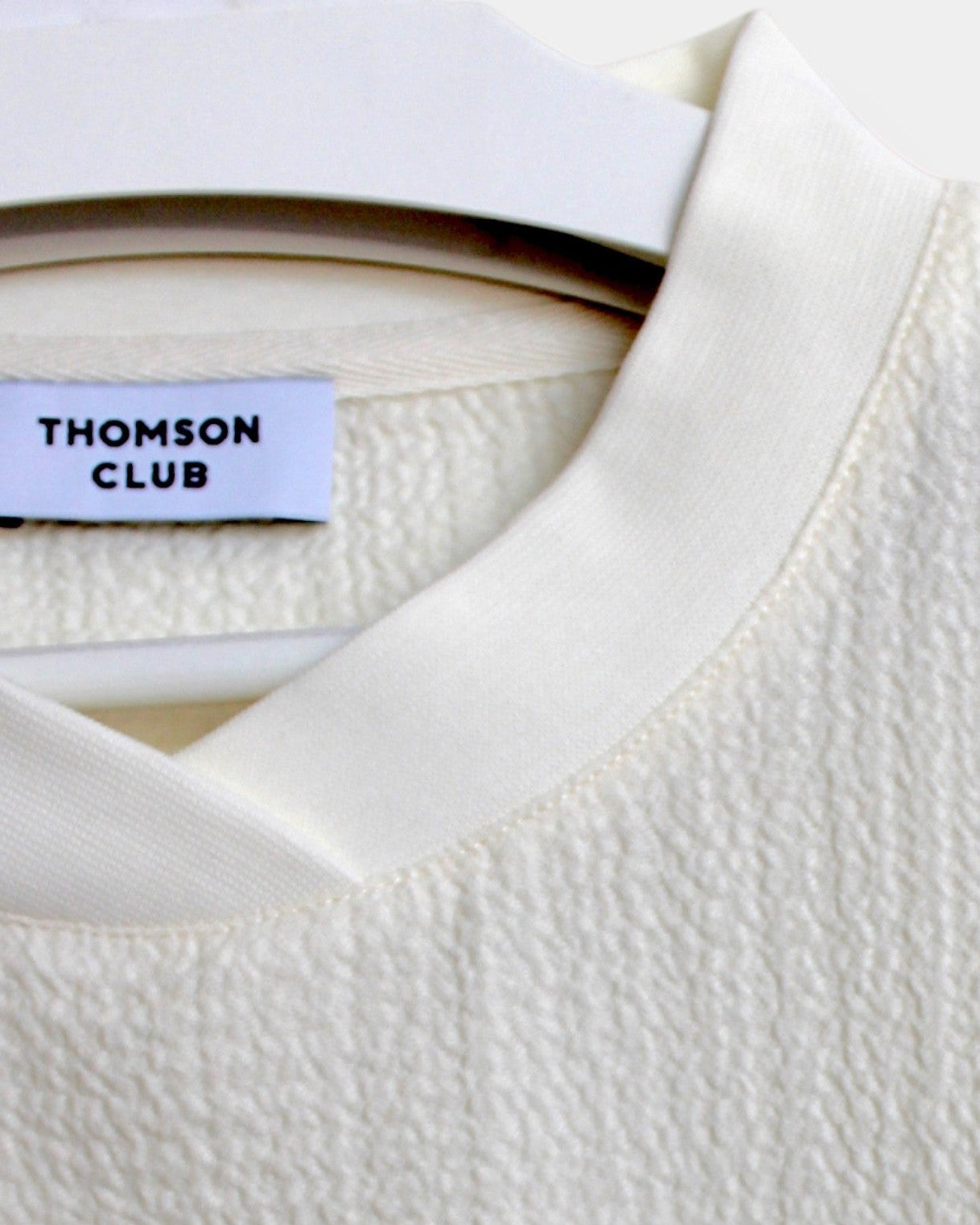 The Seersucker Sweat – Ivory.