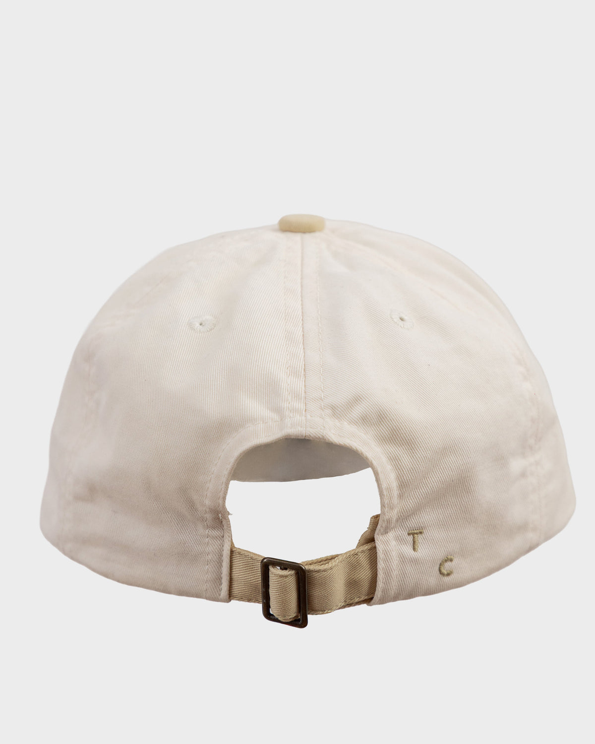 Cap Button Ivory The Signature Cap - Ivory. – Thomson Club