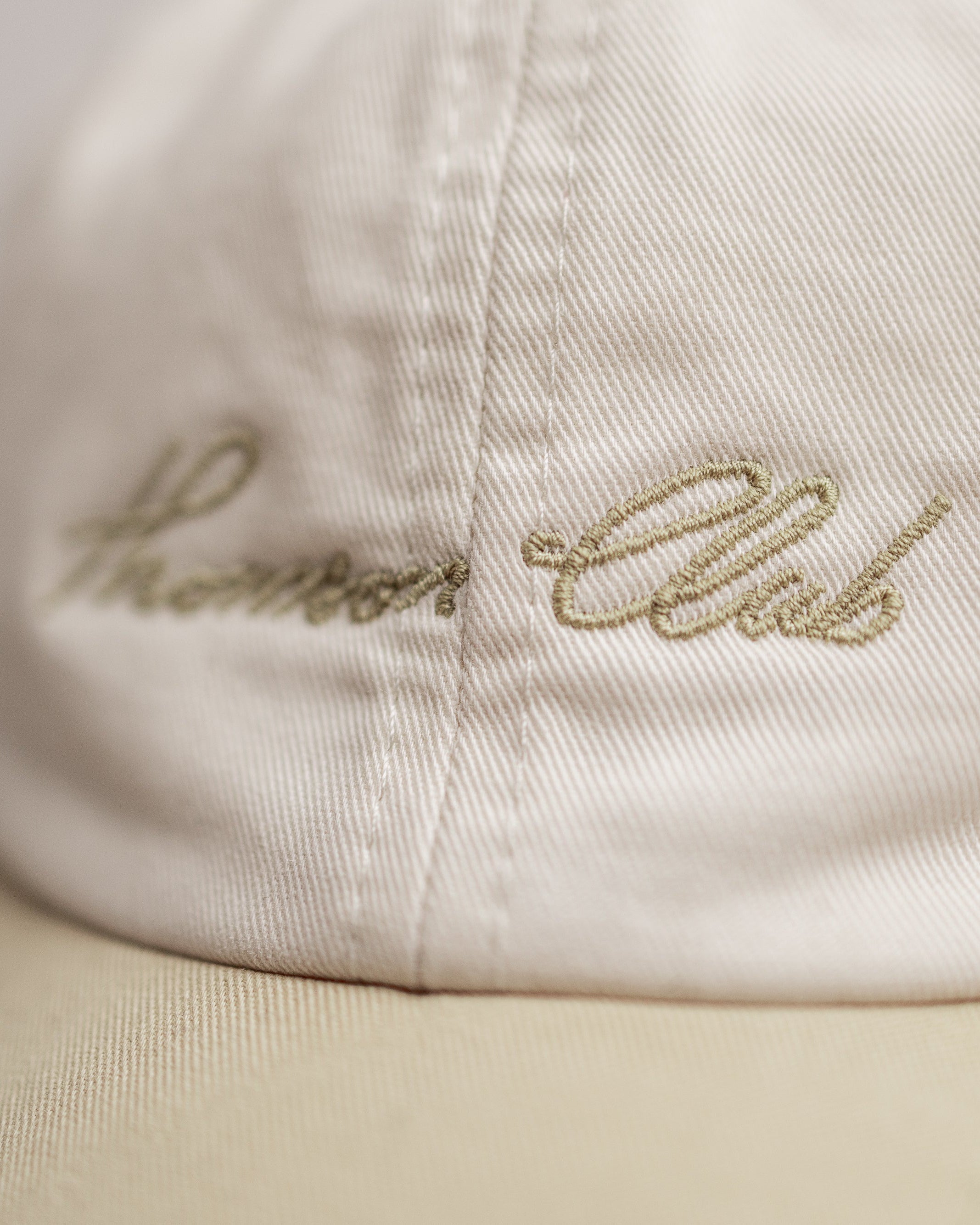 The Signature Cap - Ivory.