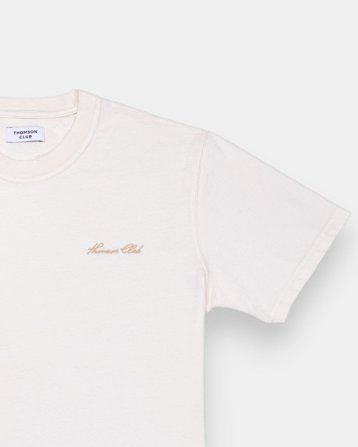 The Signature T-Shirt - Ivory.