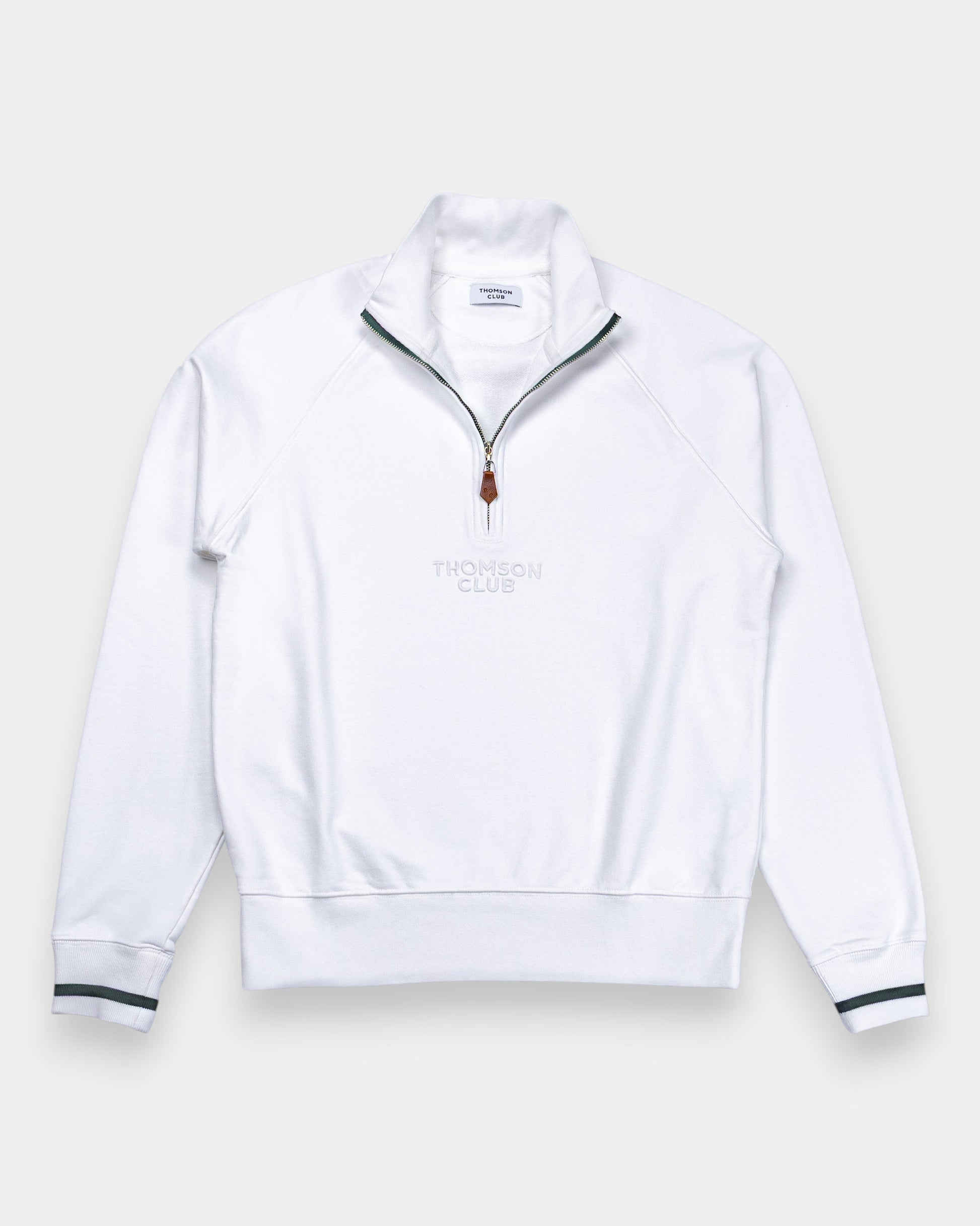 The TC Quarter-Zip - Off-White.