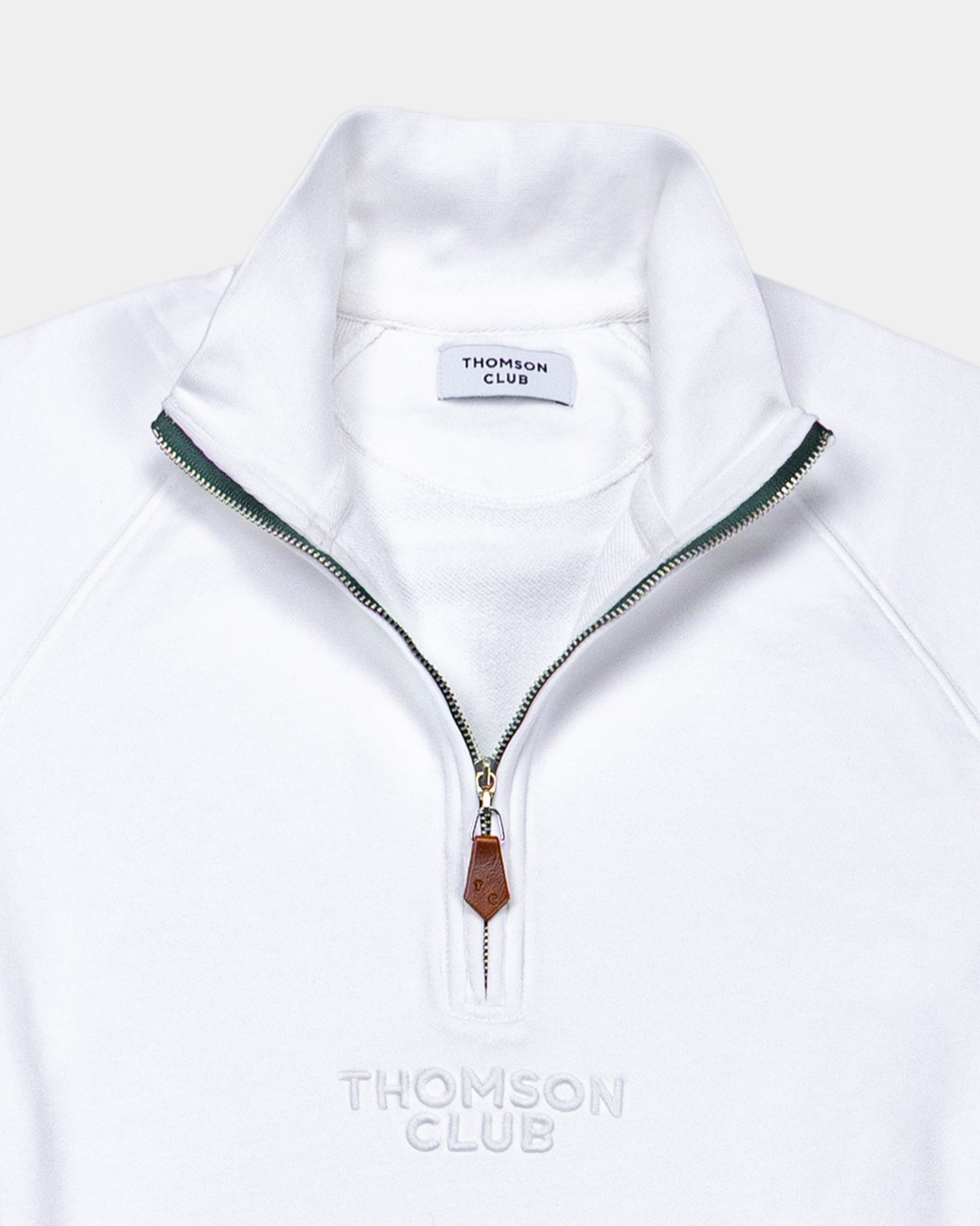 The TC Quarter-Zip - Off-White.