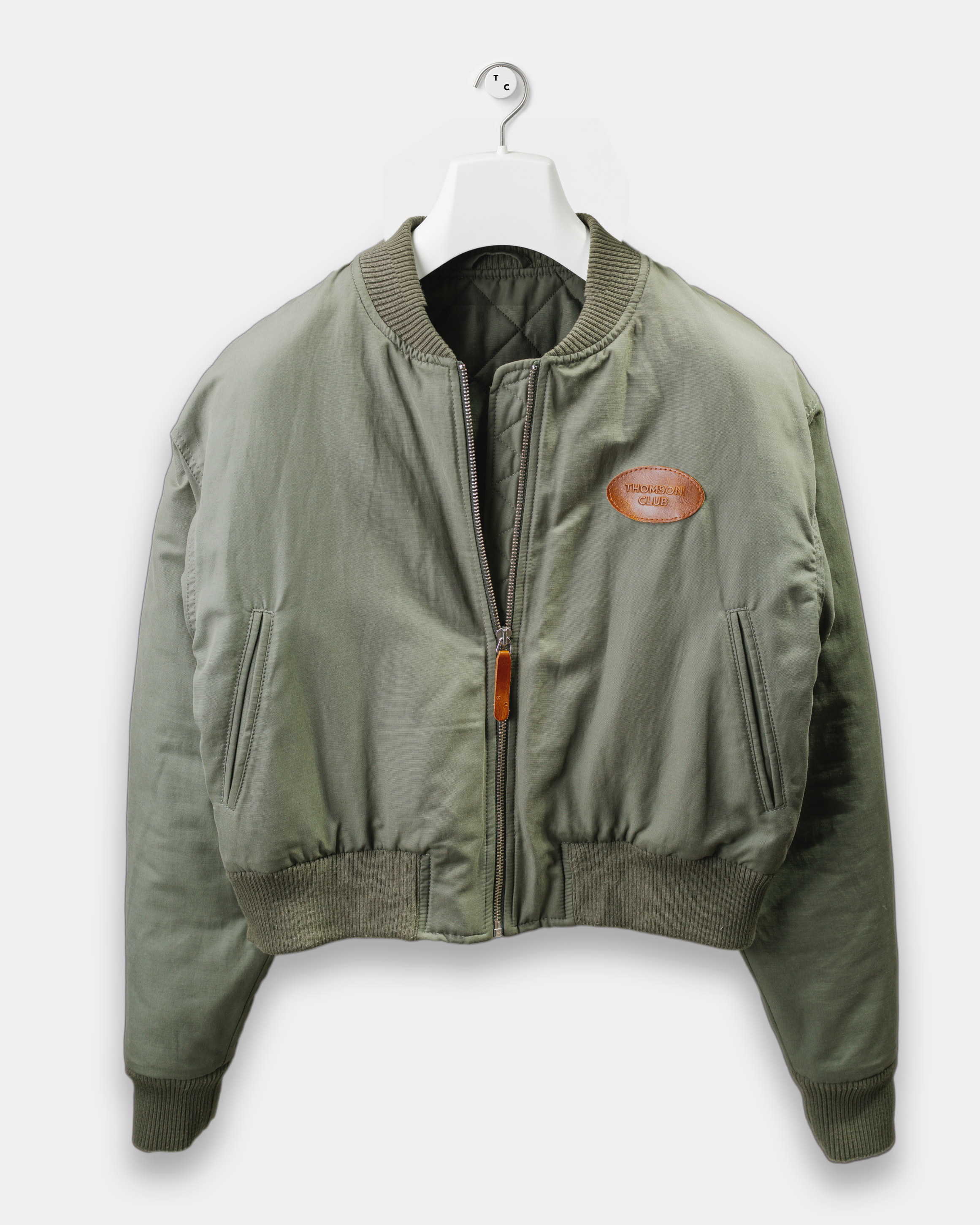 The TC Bomber Jacket - Khaki.